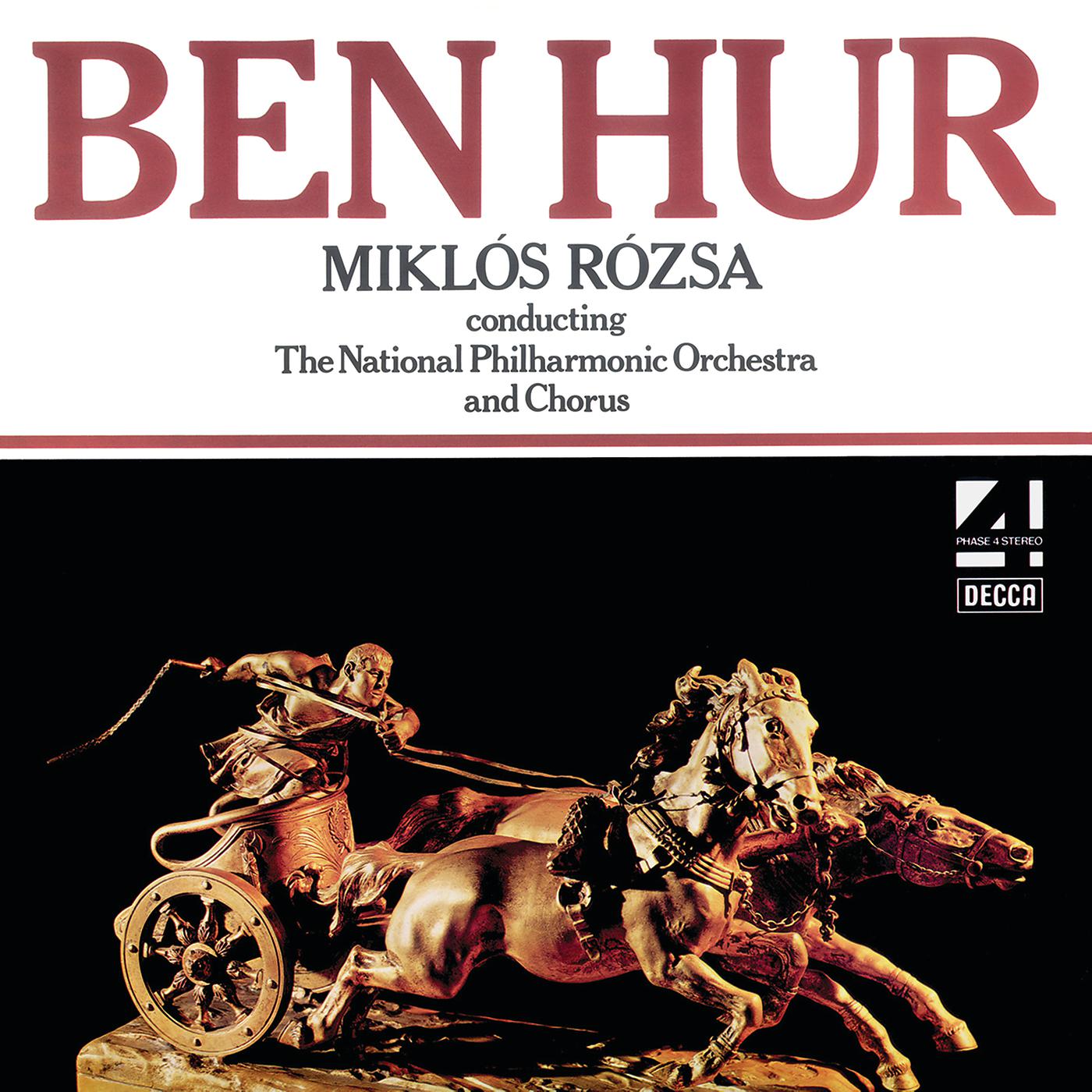 Постер альбома Miklos Rozsa: Ben Hur