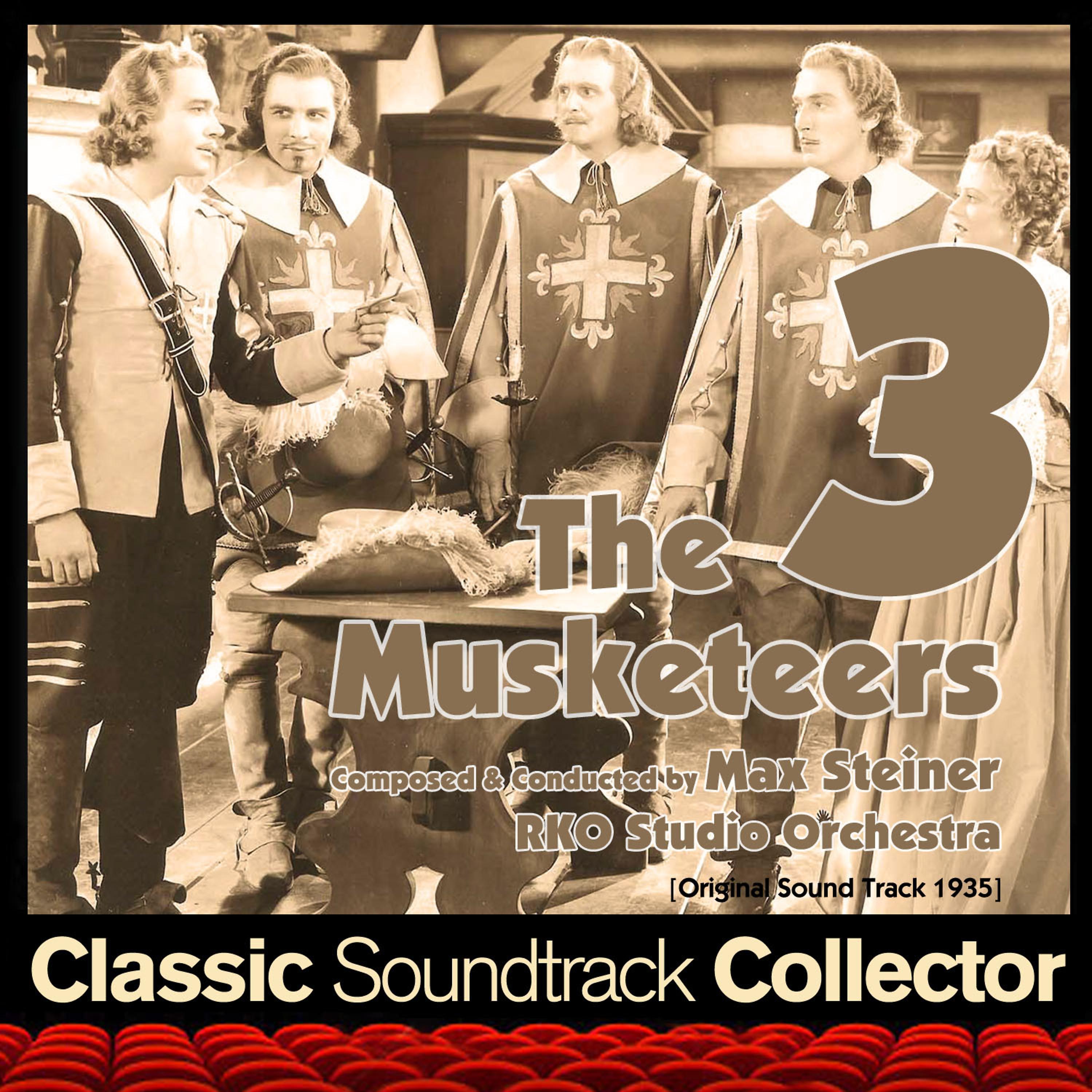 Постер альбома The Three Musketeers (Original Soundtrack) [1935]