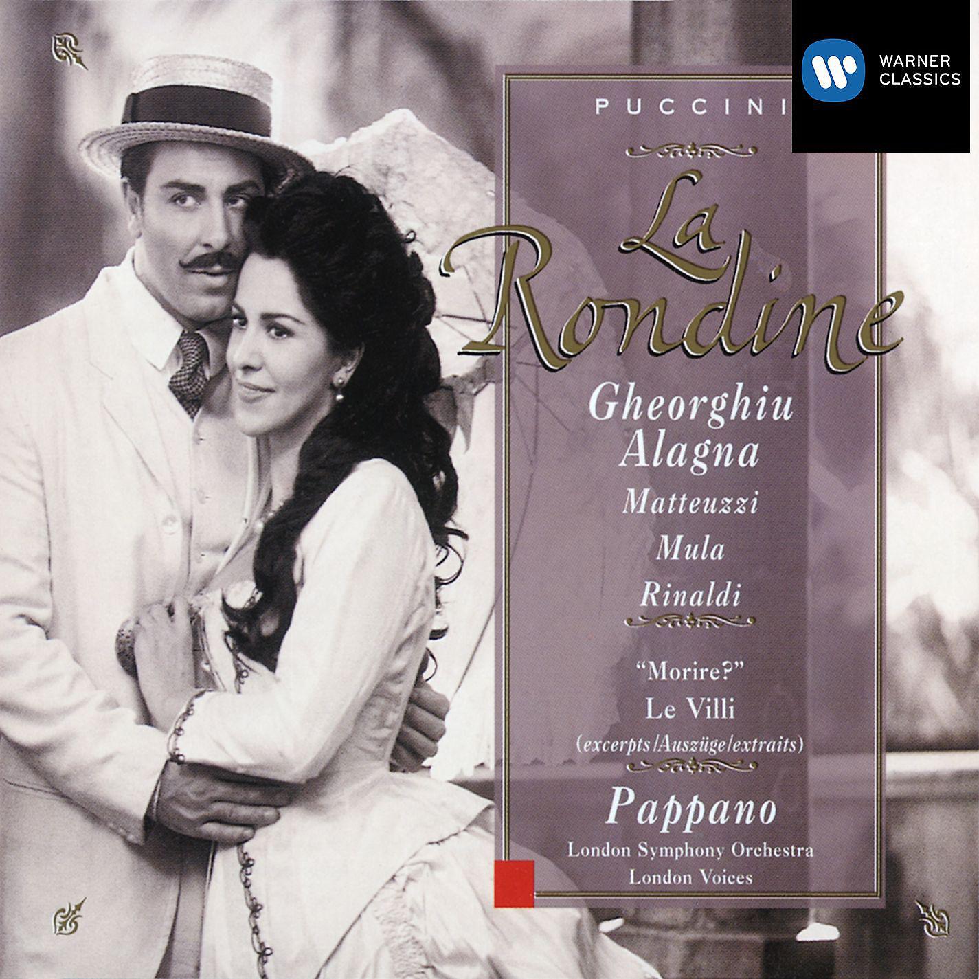 Постер альбома La Rondine - Puccini