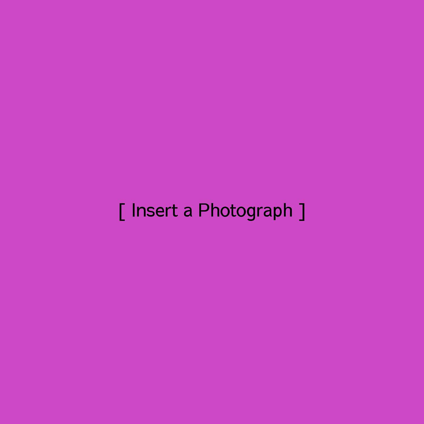 Постер альбома Insert a Photograph