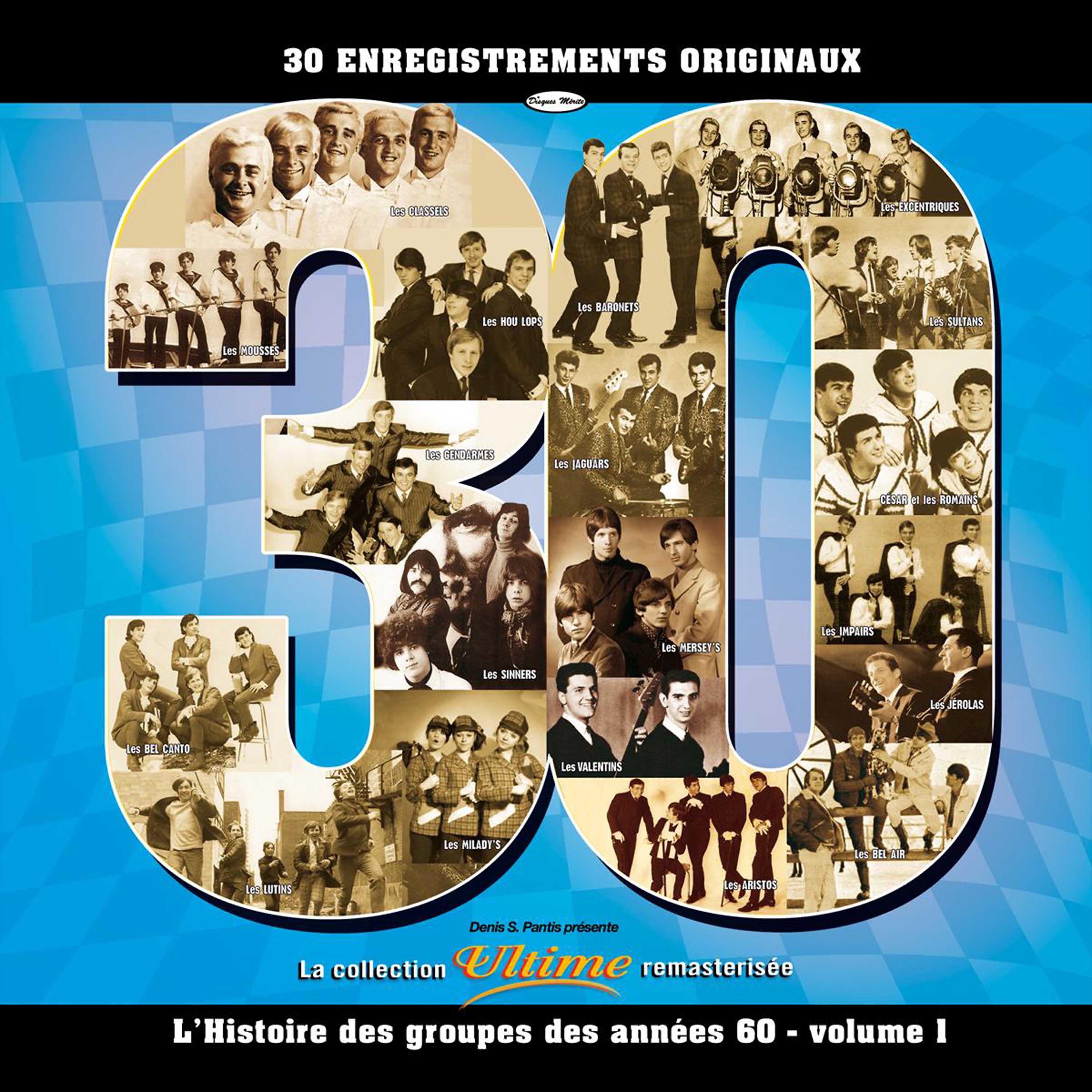 Постер альбома L'histoire des groupes des années 60, Vol. 1