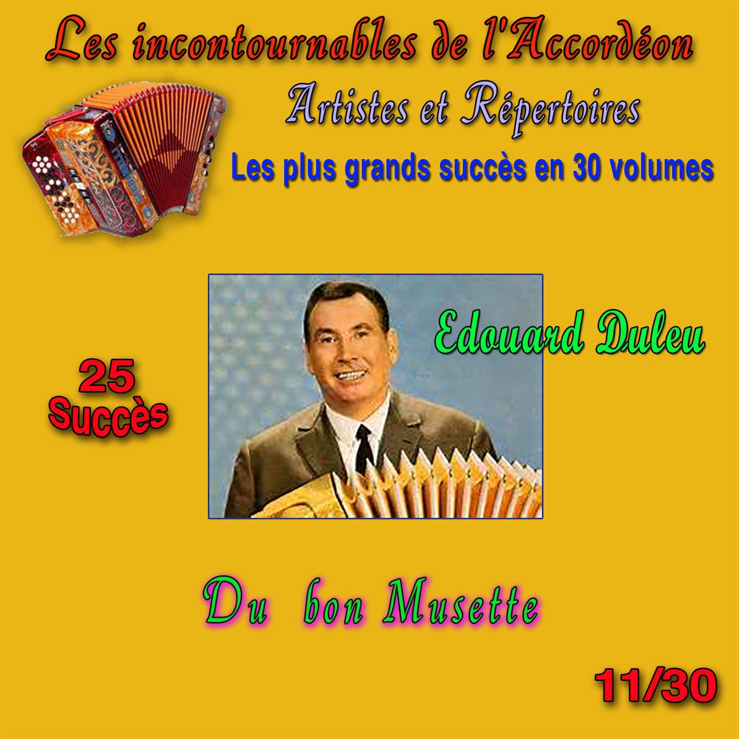Постер альбома Les incontournables de l'accordéon, vol. 11 (Du bon musette) [25 succès]