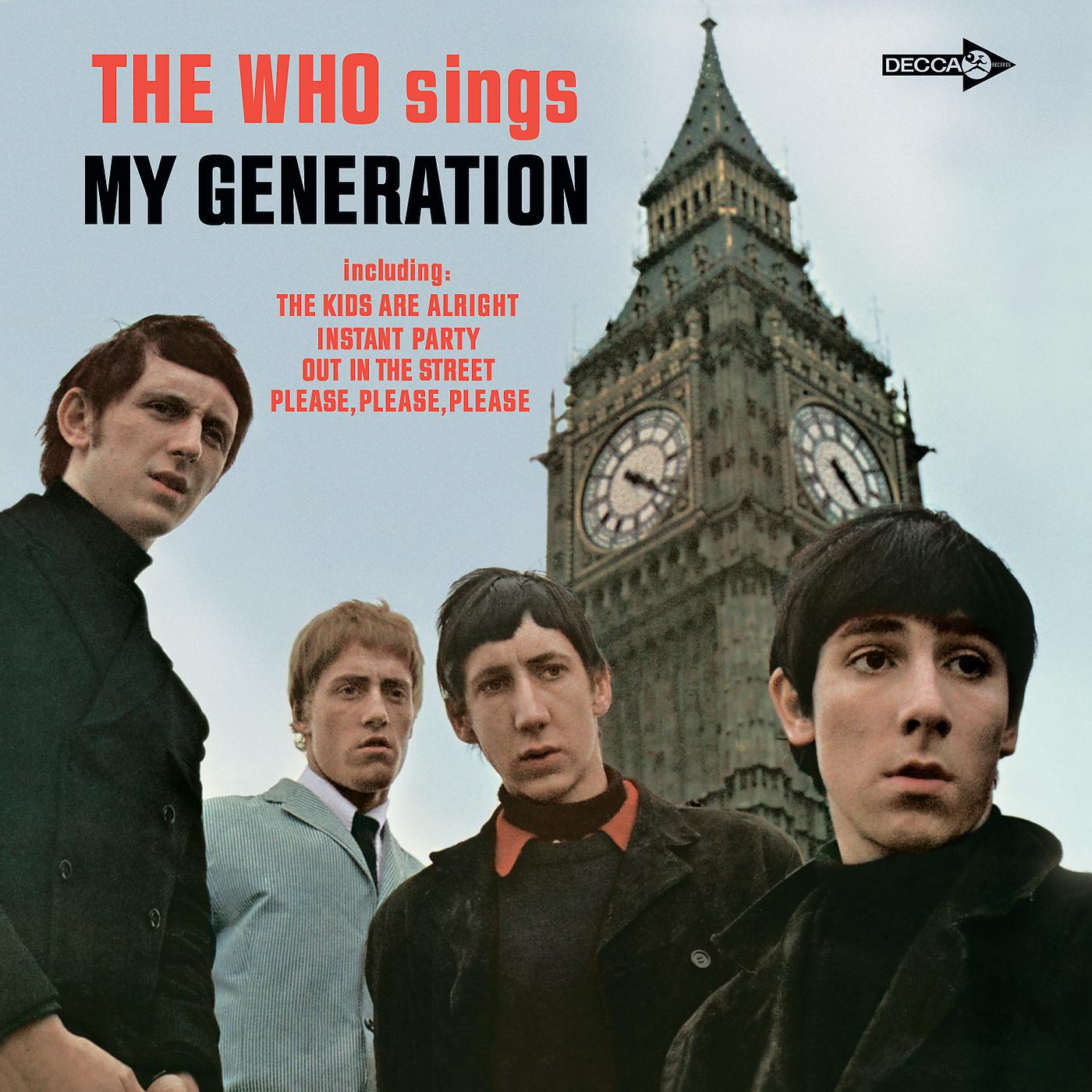 Постер альбома The Who Sings My Generation