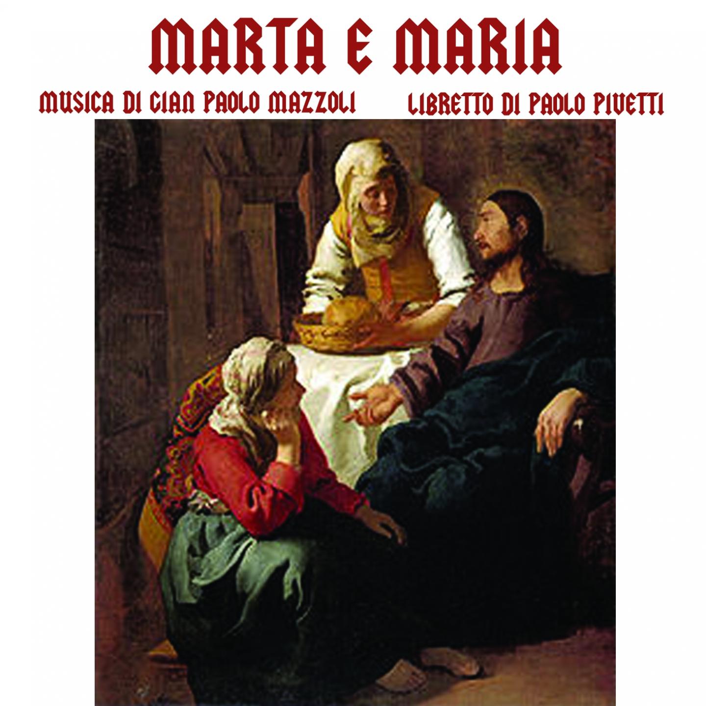 Постер альбома Mazzoli & Pivetti: Marta e Maria
