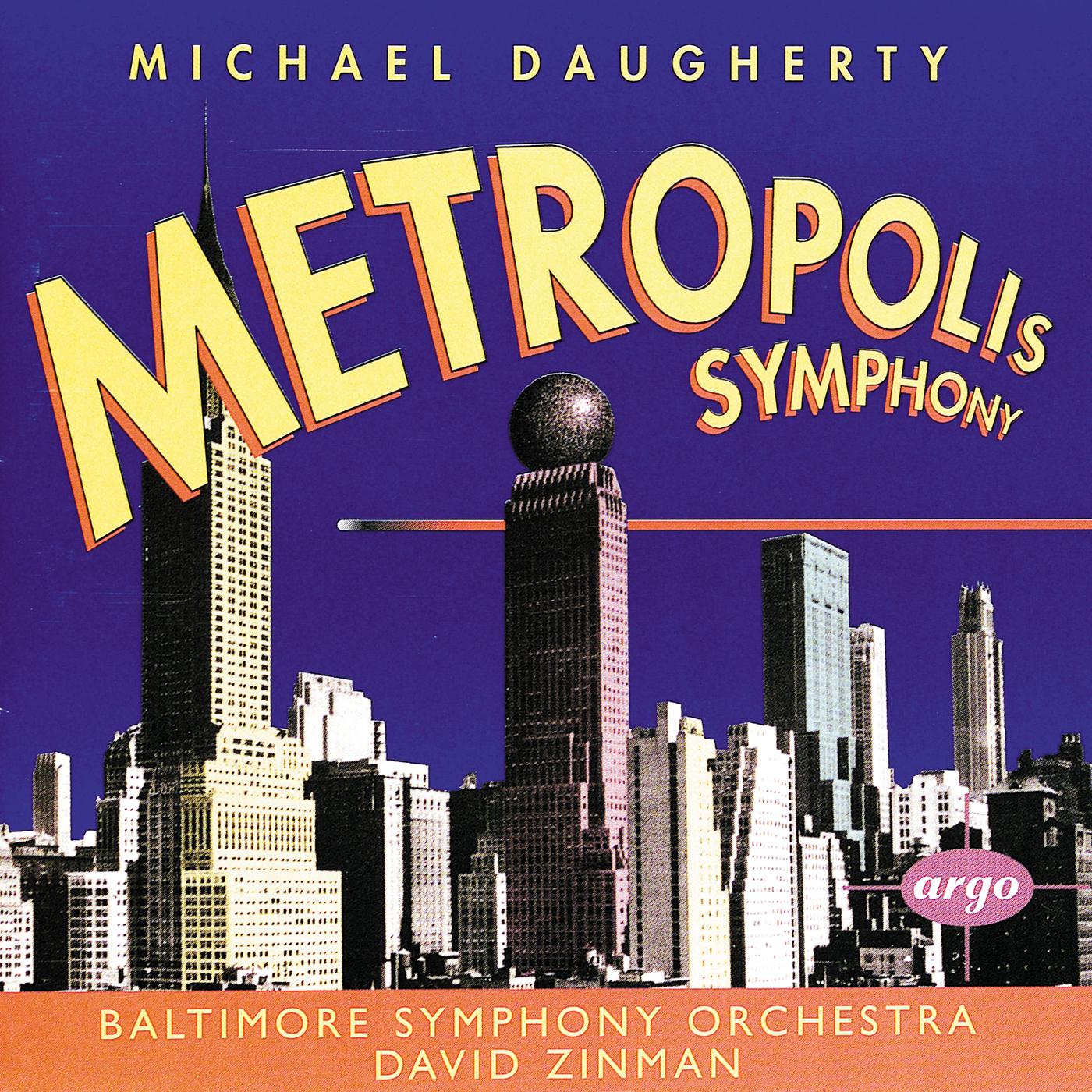 Постер альбома Daugherty: Metropolis Symphony; Bizarro