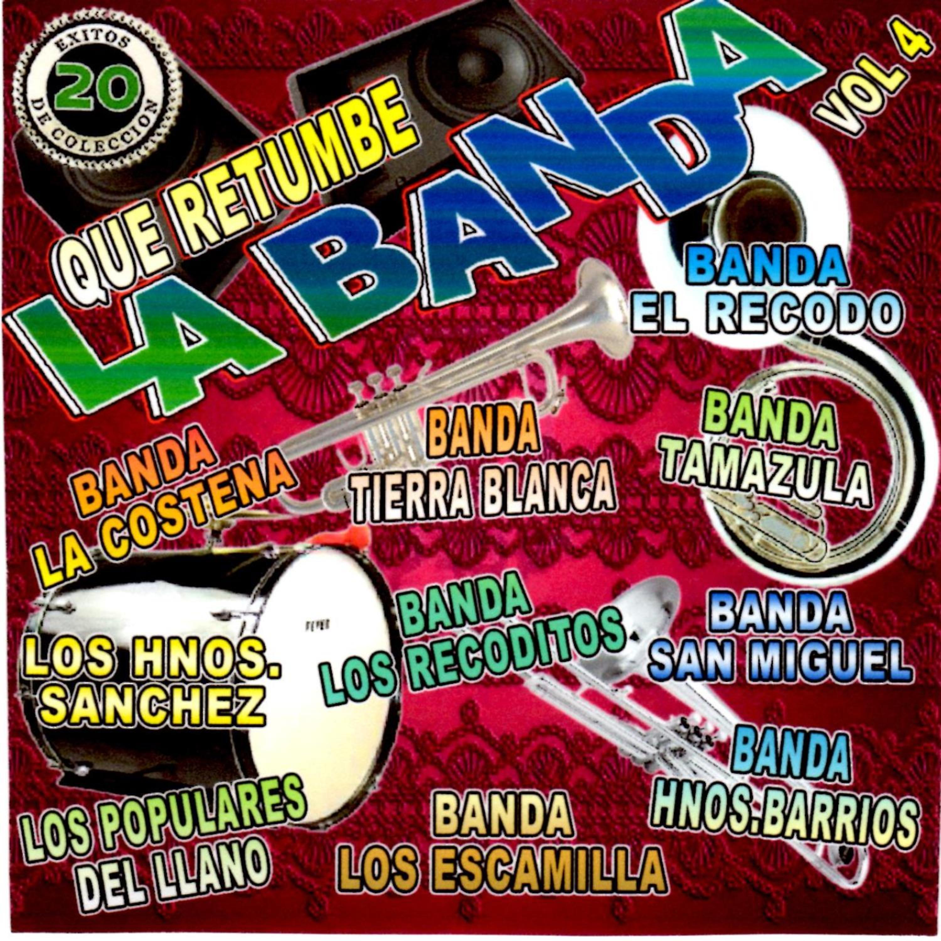 Постер альбома Que Retumbe la Banda, Vol. 4