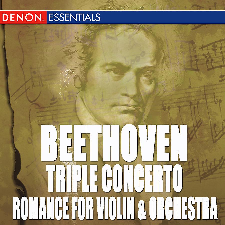 Постер альбома Beethoven: Concertos for Violin, Piano, Cello, & Romance for Violin and Orchestra