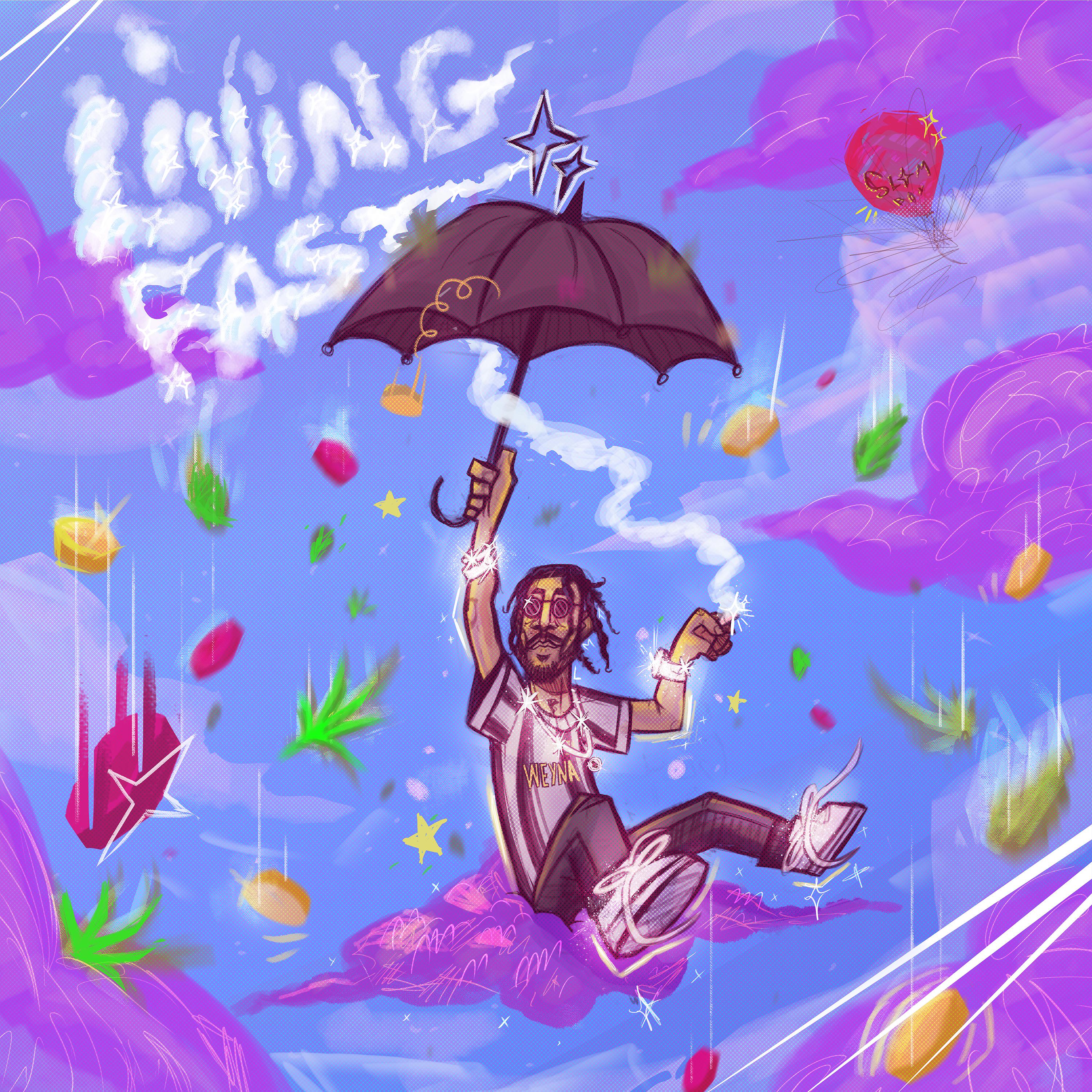 Постер альбома Living Fast