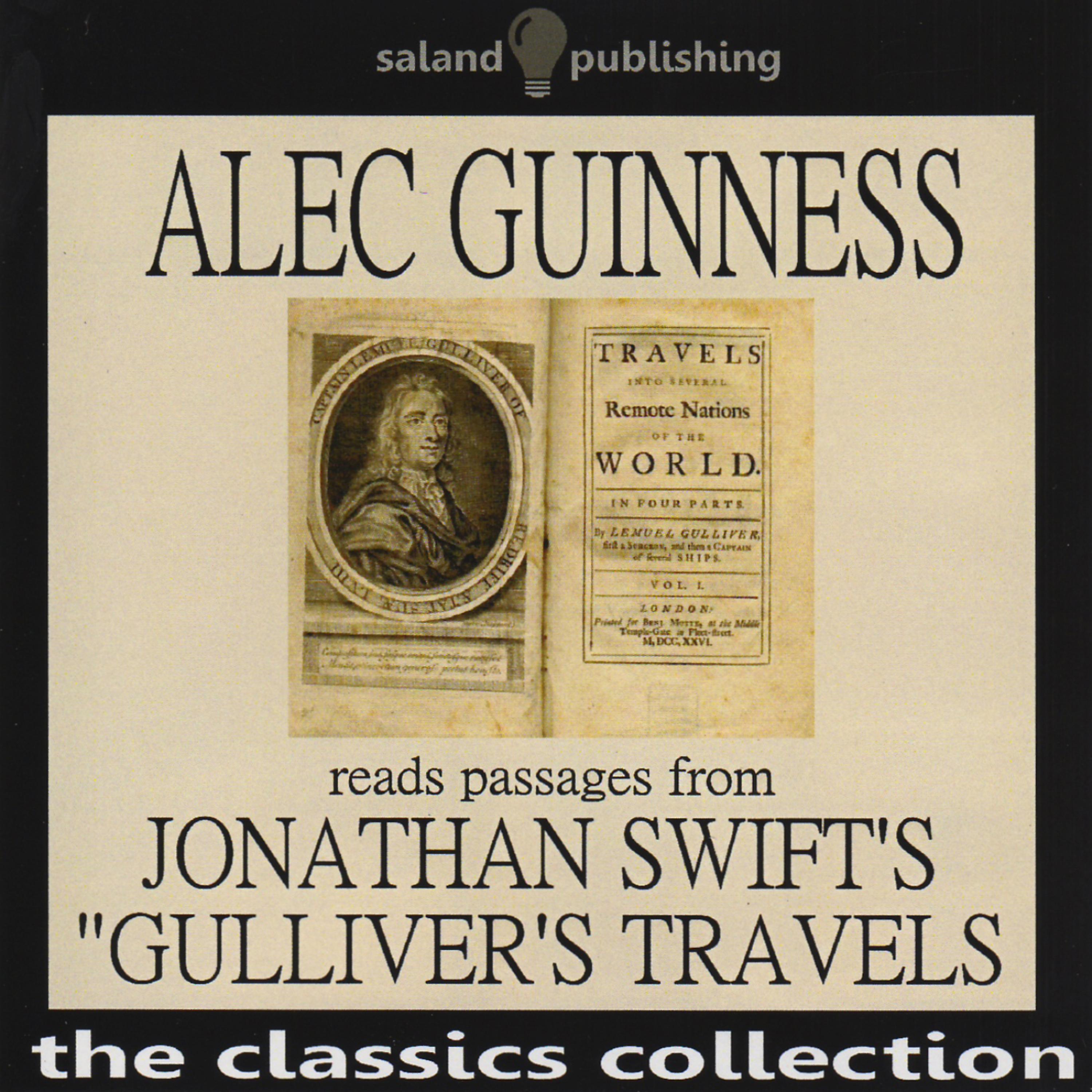Постер альбома Alec Guinness Reads Passages from Jonathan Swift's "Gulliver's Travels"