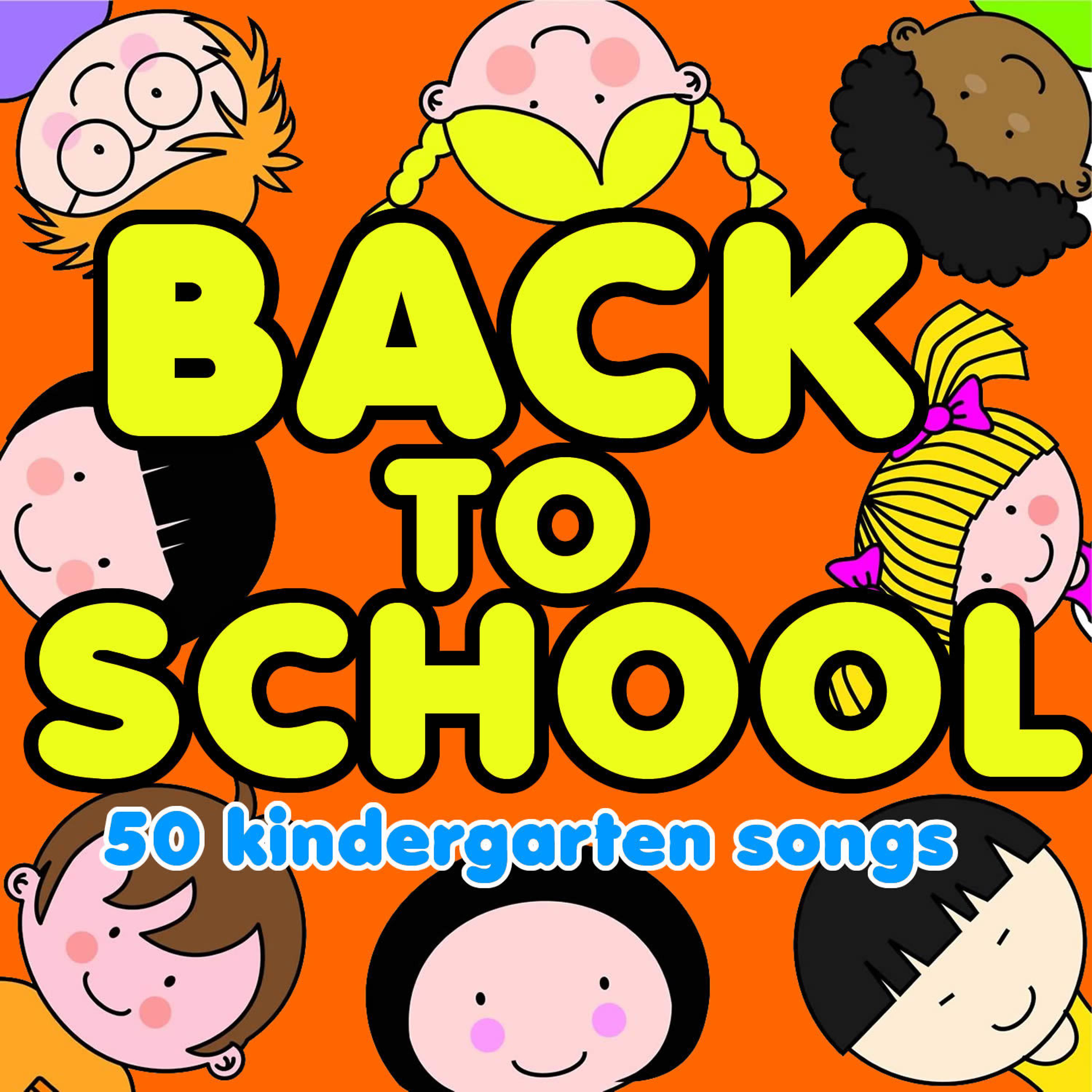 Постер альбома Back to School, 50 Kindergarten Songs from Sesame Street, The Muppets, Phineas and Ferb, Sharon, Lois & Bram and More!