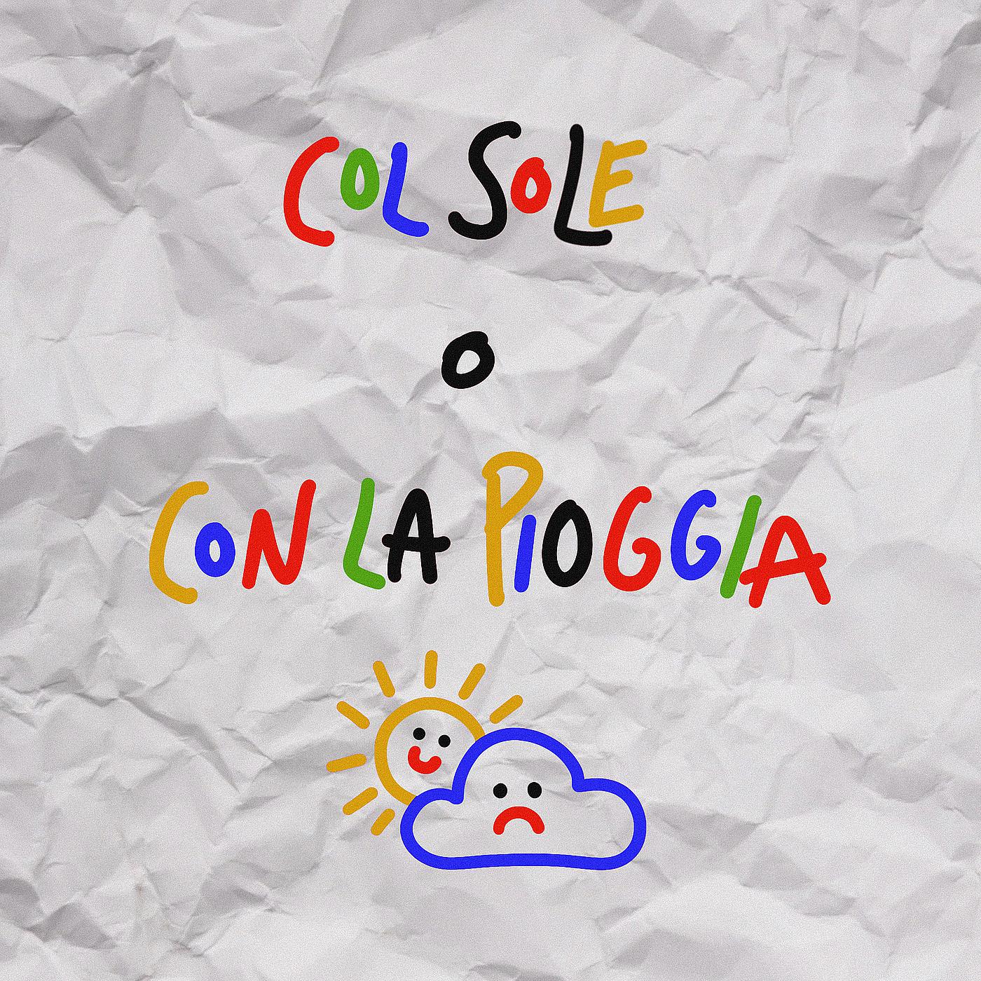 Постер альбома Col Sole o Con La Pioggia