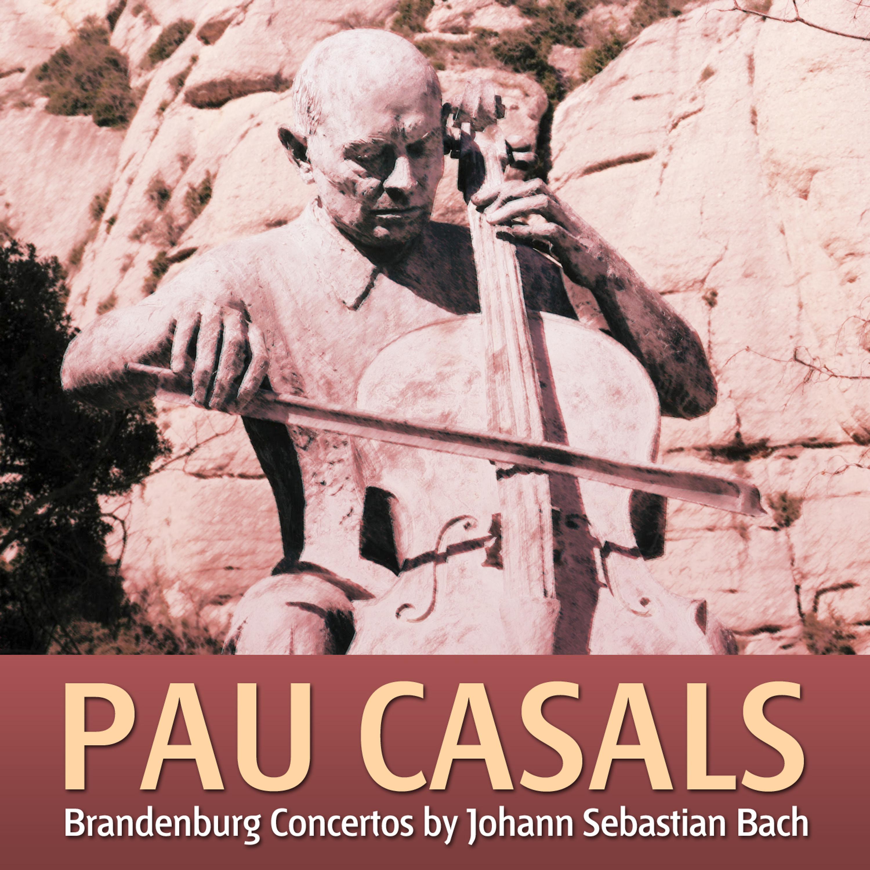 Постер альбома Pau Casals: Brandenburg Concerts by Johann Sebastian Bach