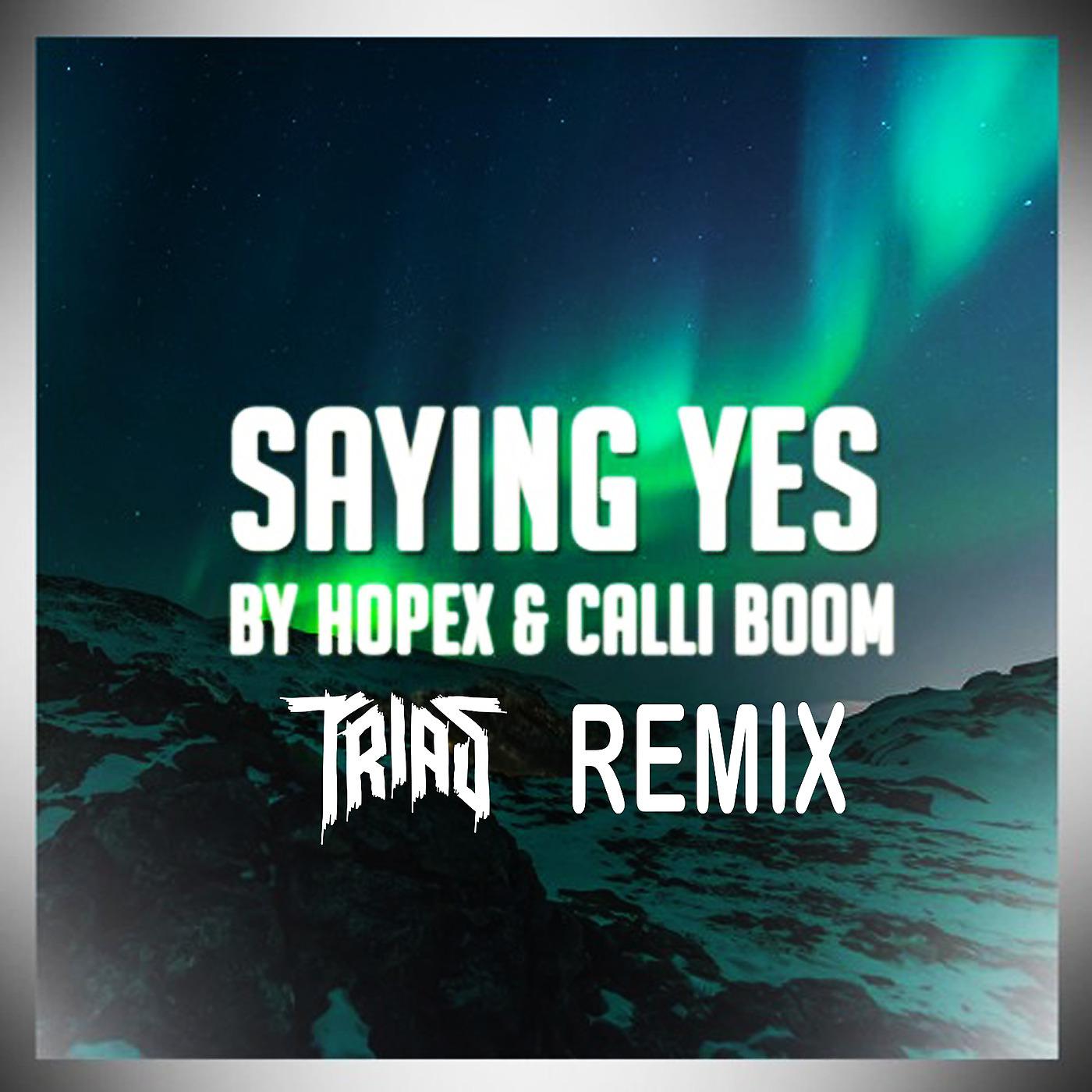 Постер альбома Saying Yes (Remix)