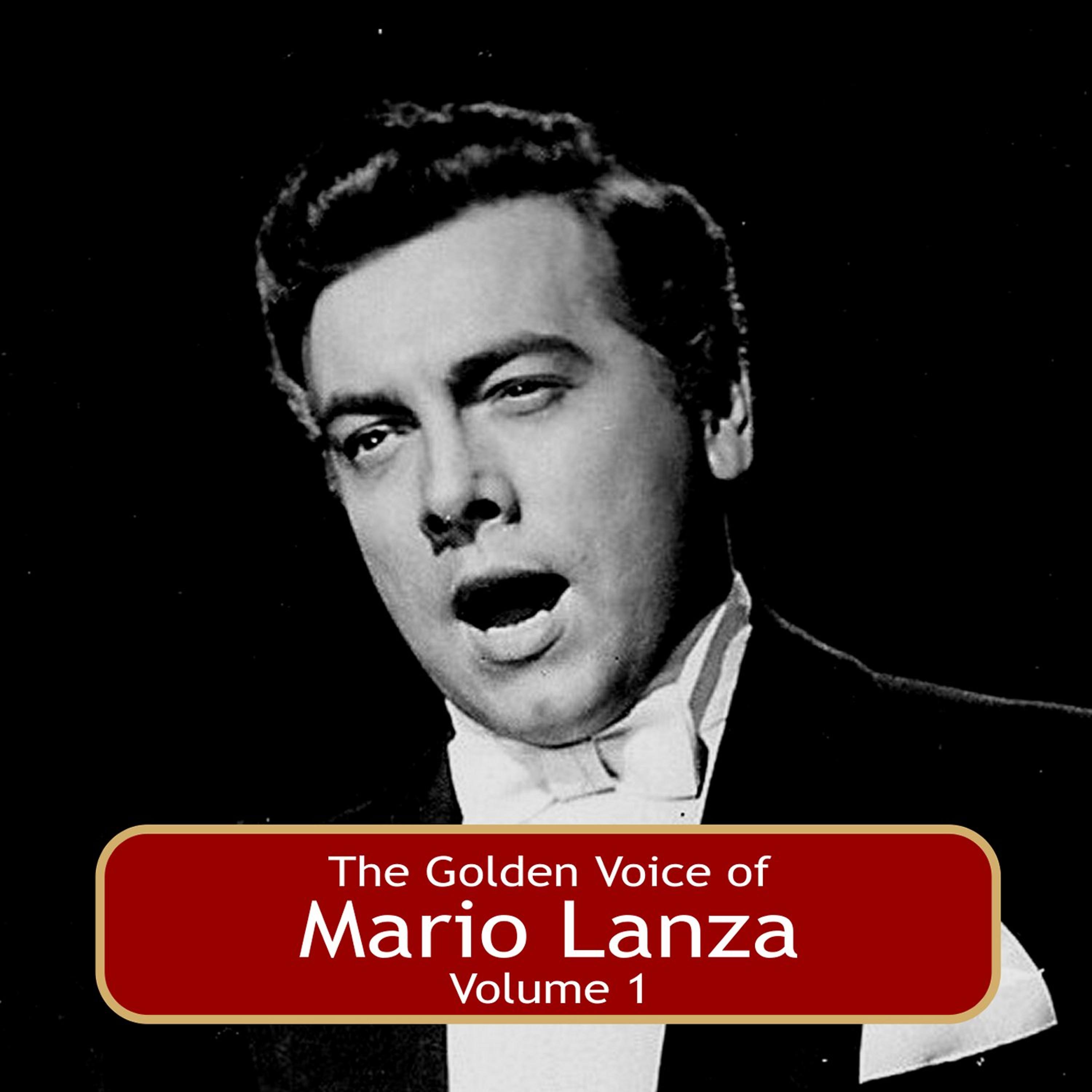 Постер альбома The Golden Voice of Mario Lanza, Vol. 1