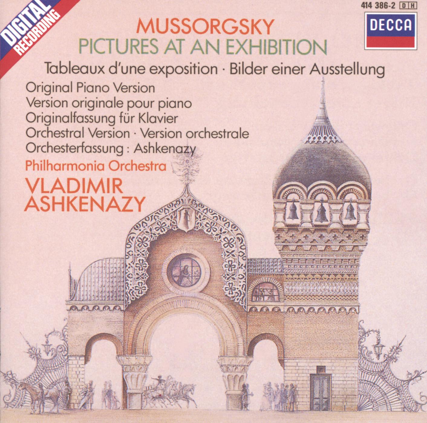 Постер альбома Mussorgsky: Pictures at an Exhibition (piano version & orchestration)