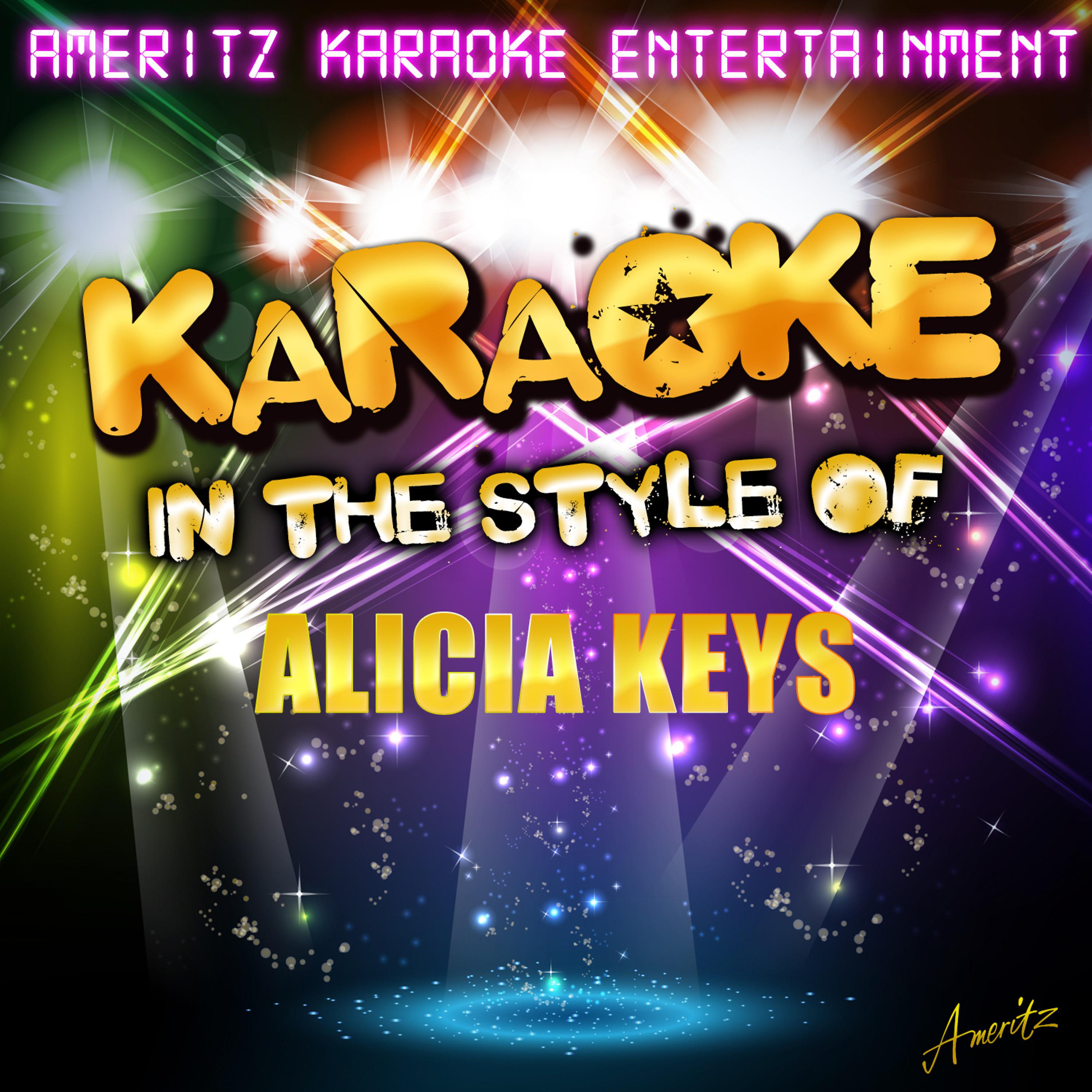 Постер альбома Karaoke (In the Style of Alicia Keys)