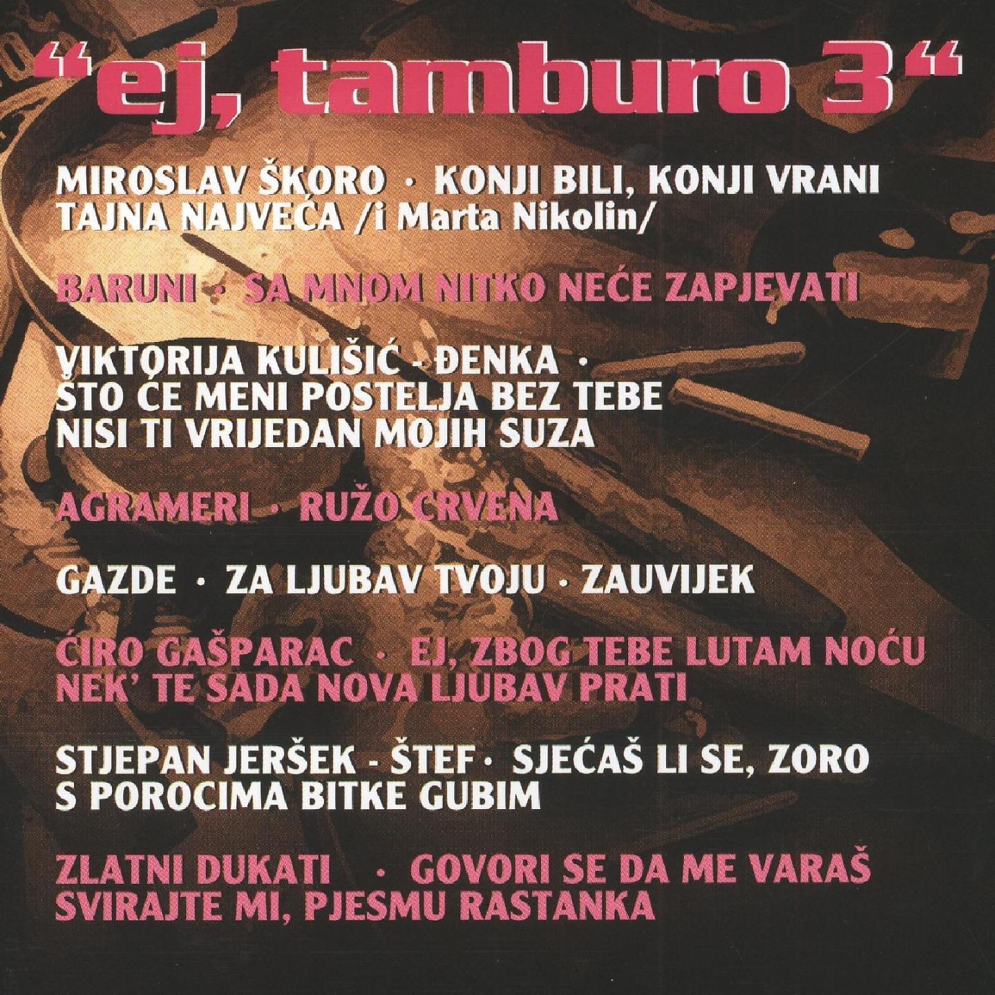 Постер альбома Ej, Tamburo 3