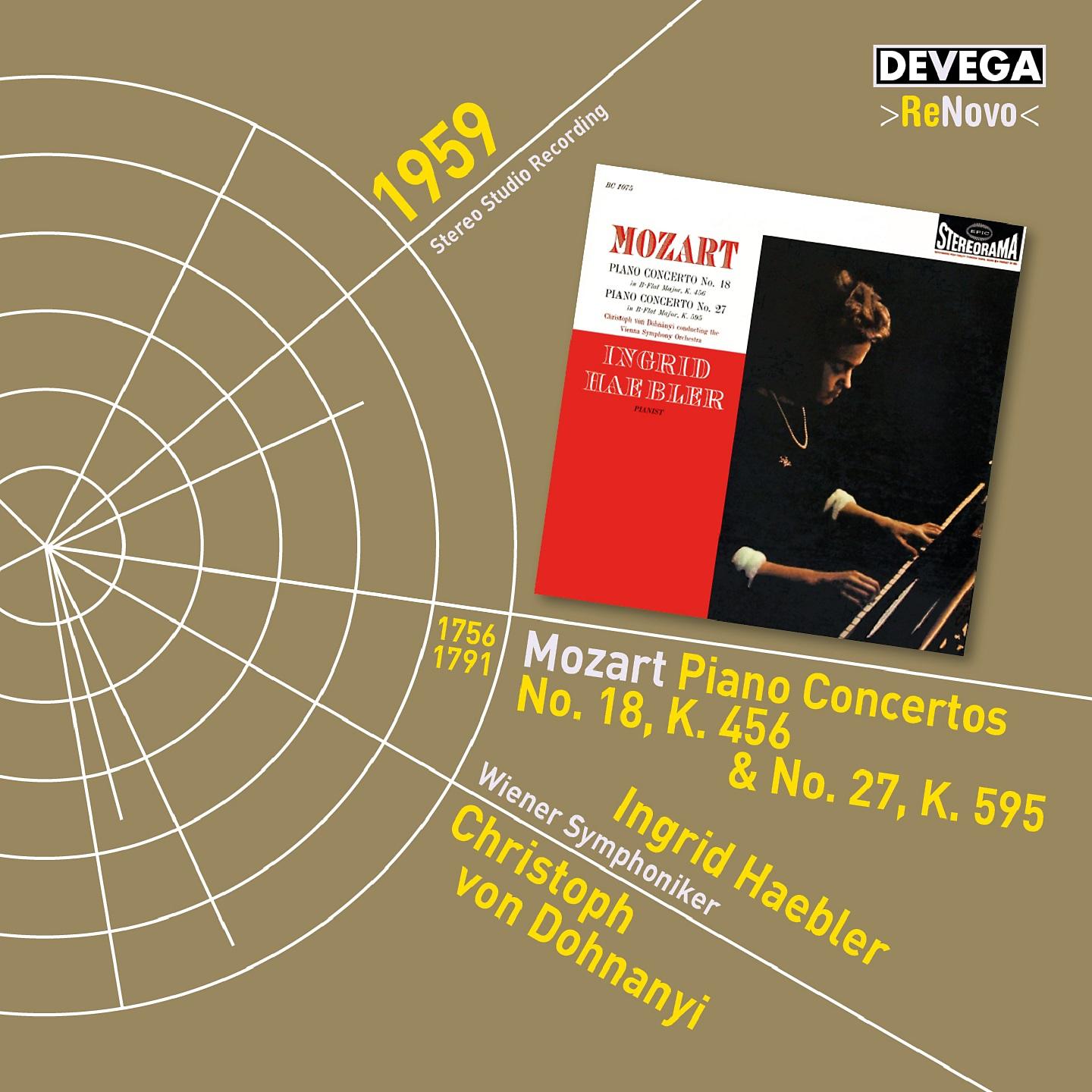 Постер альбома Mozart: Piano Concertos Nos. 18 & 27