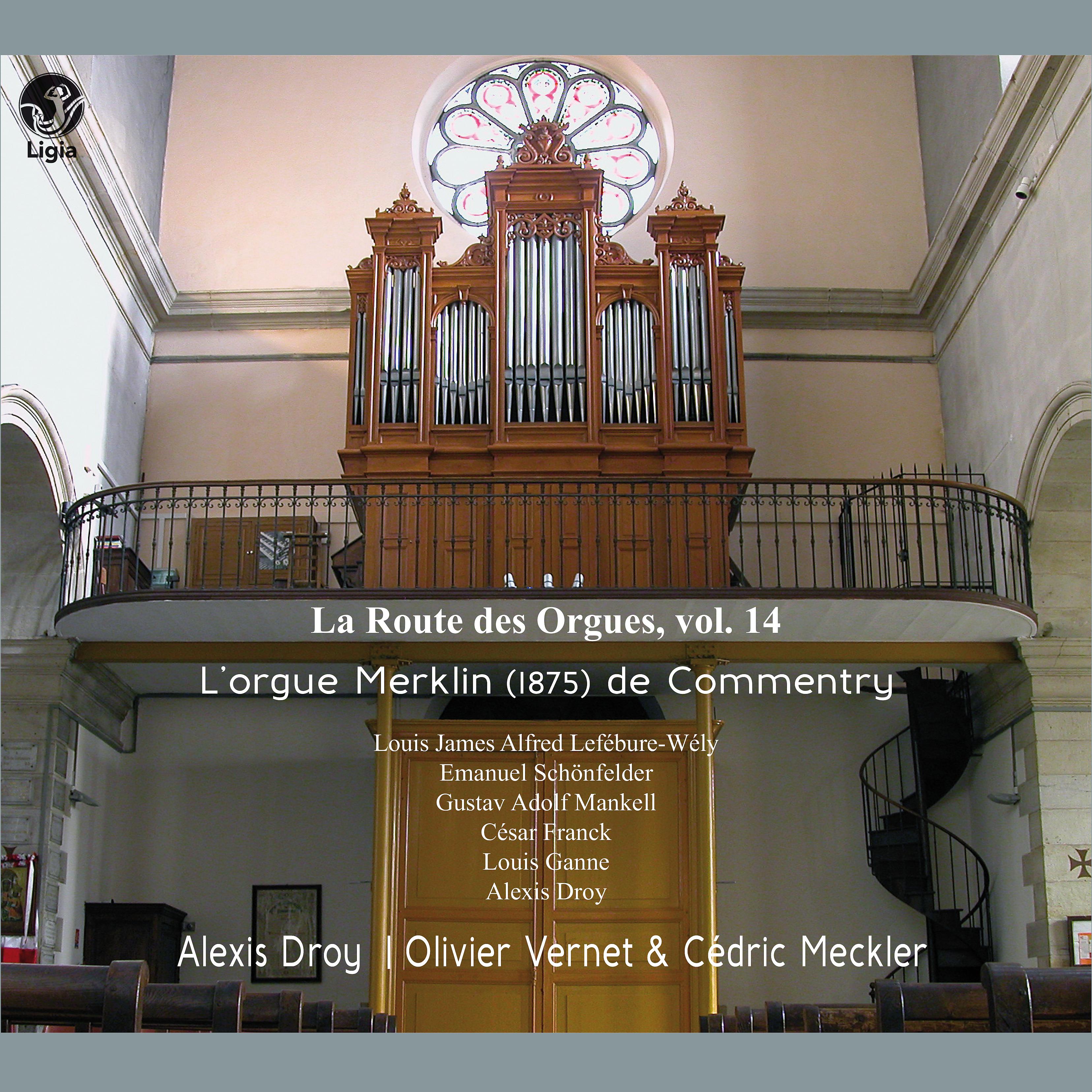 Постер альбома La route des orgues, Vol. 14 (Orgue Merklin de Commentry)