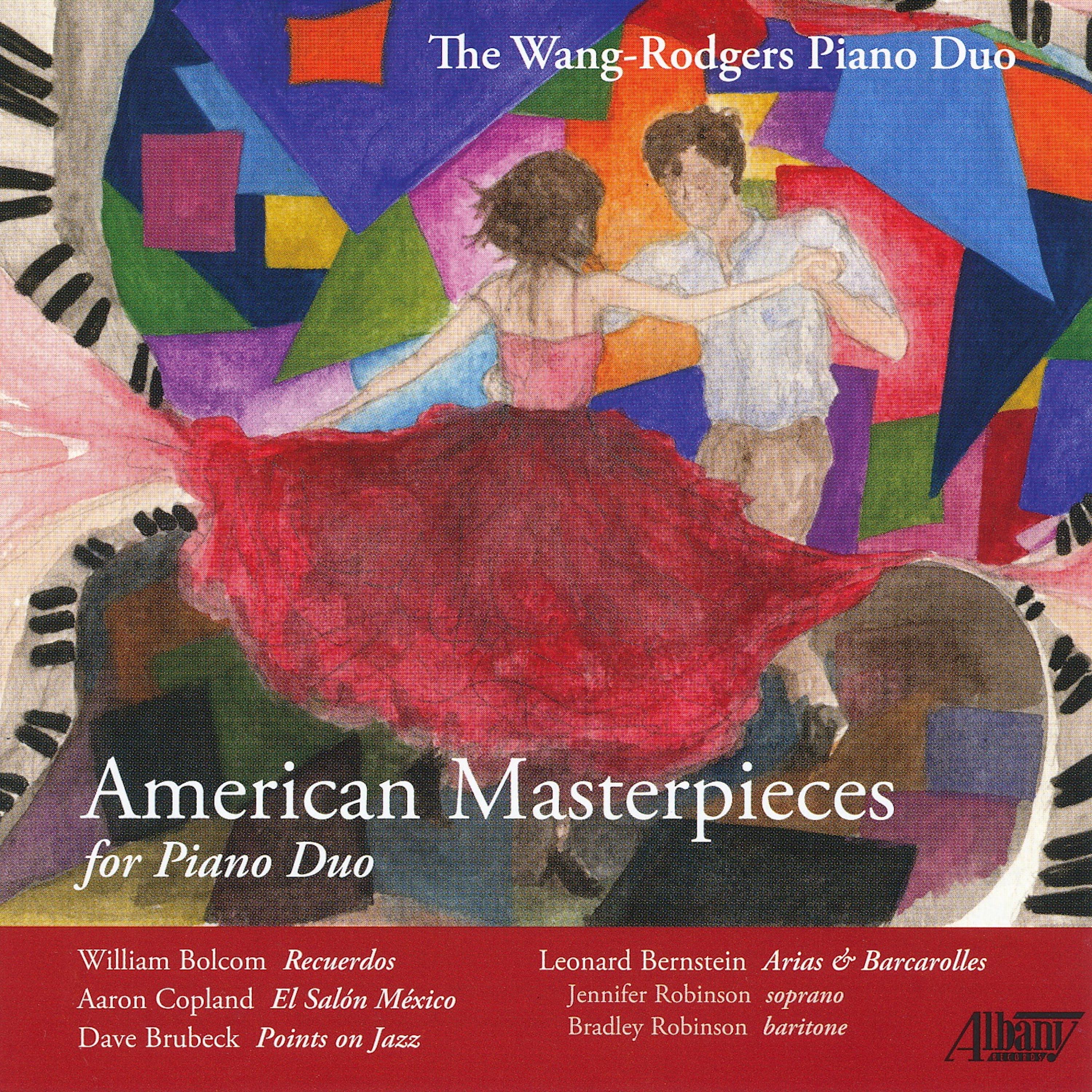 Постер альбома American Masterpieces for Piano Duo