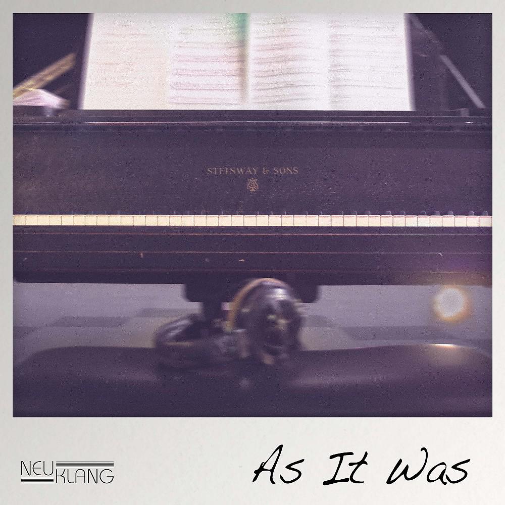 Постер альбома As It Was (Piano version)