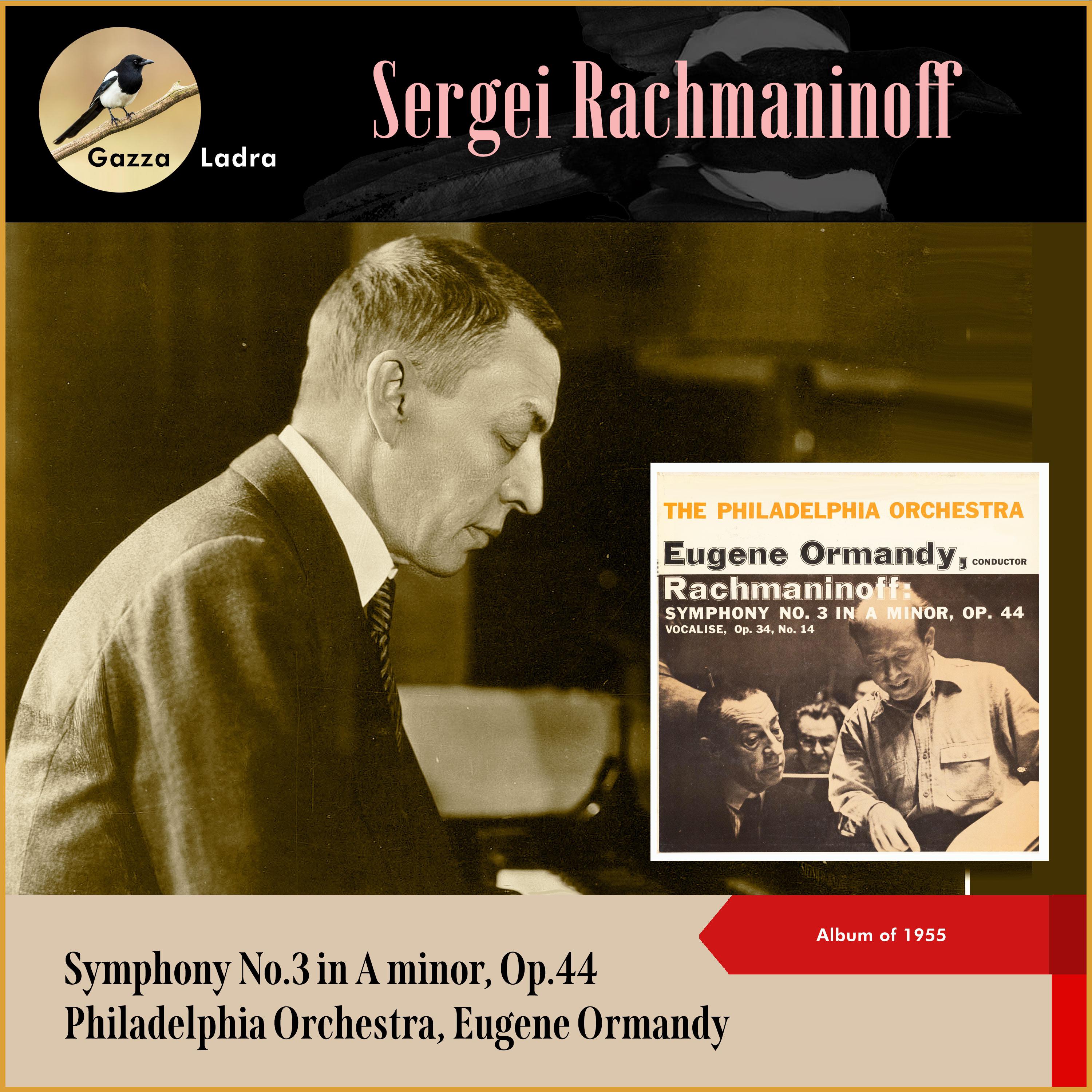 Постер альбома Sergei Rachmaninoff: Symphony No.3 in A minor, Op.44
