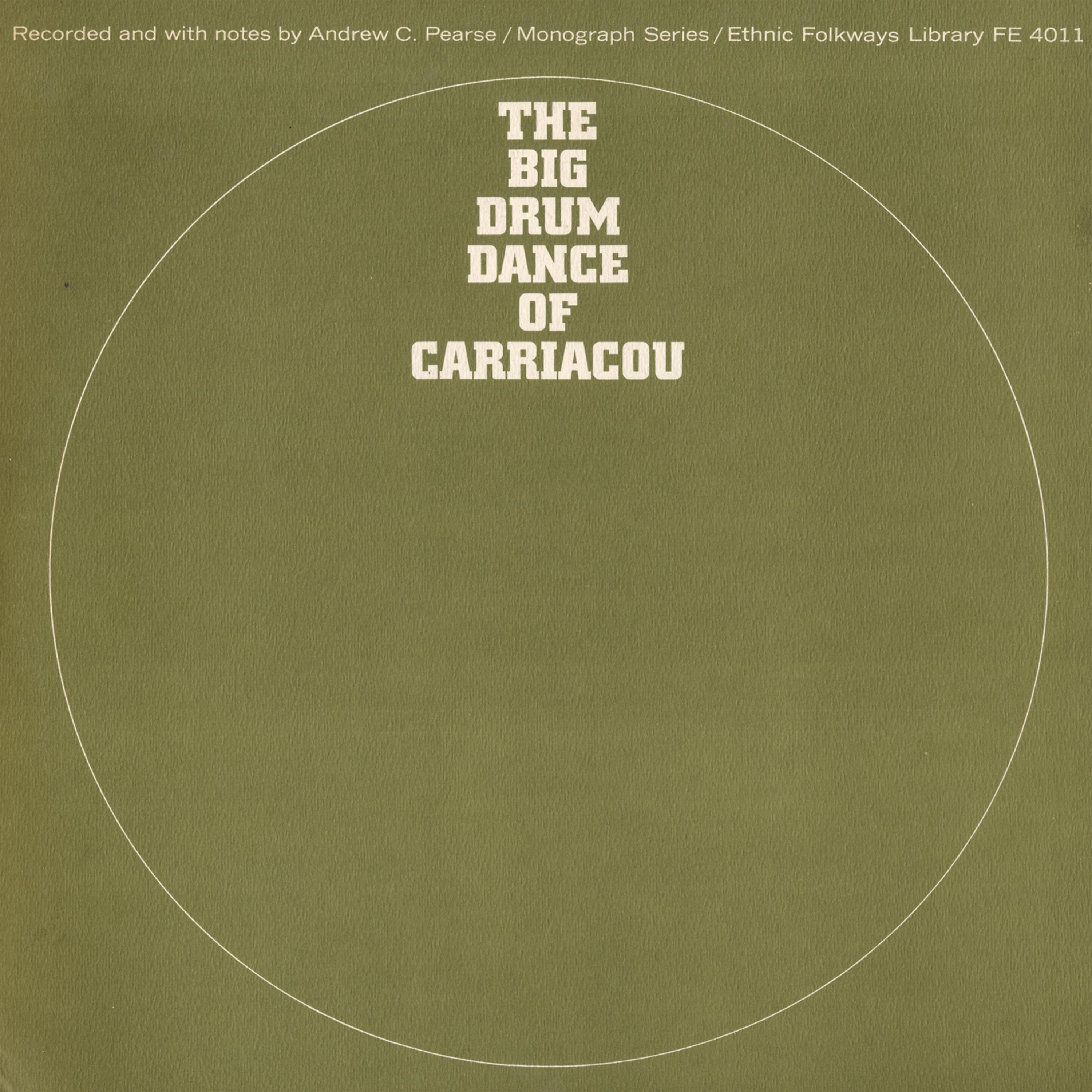 Постер альбома The Big Drum Dance of Carriacou