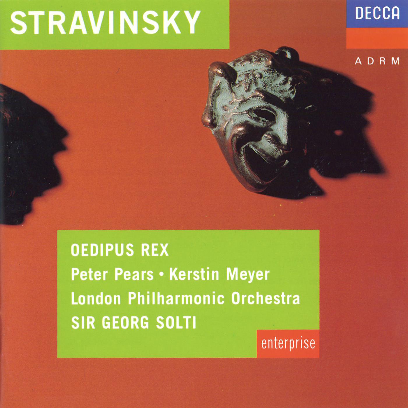 Постер альбома Stravinsky: Oedipus Rex