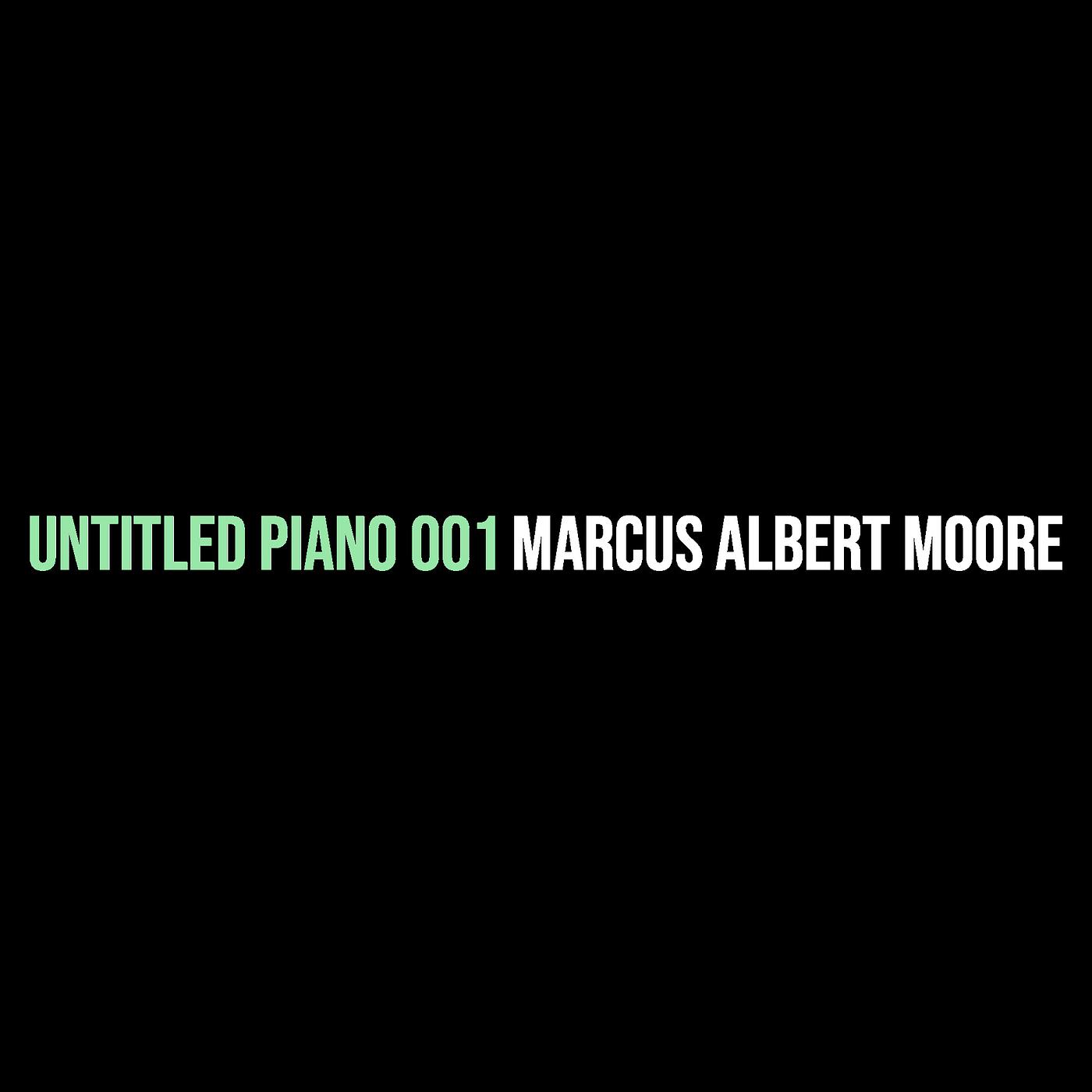 Постер альбома Untitled Piano 001