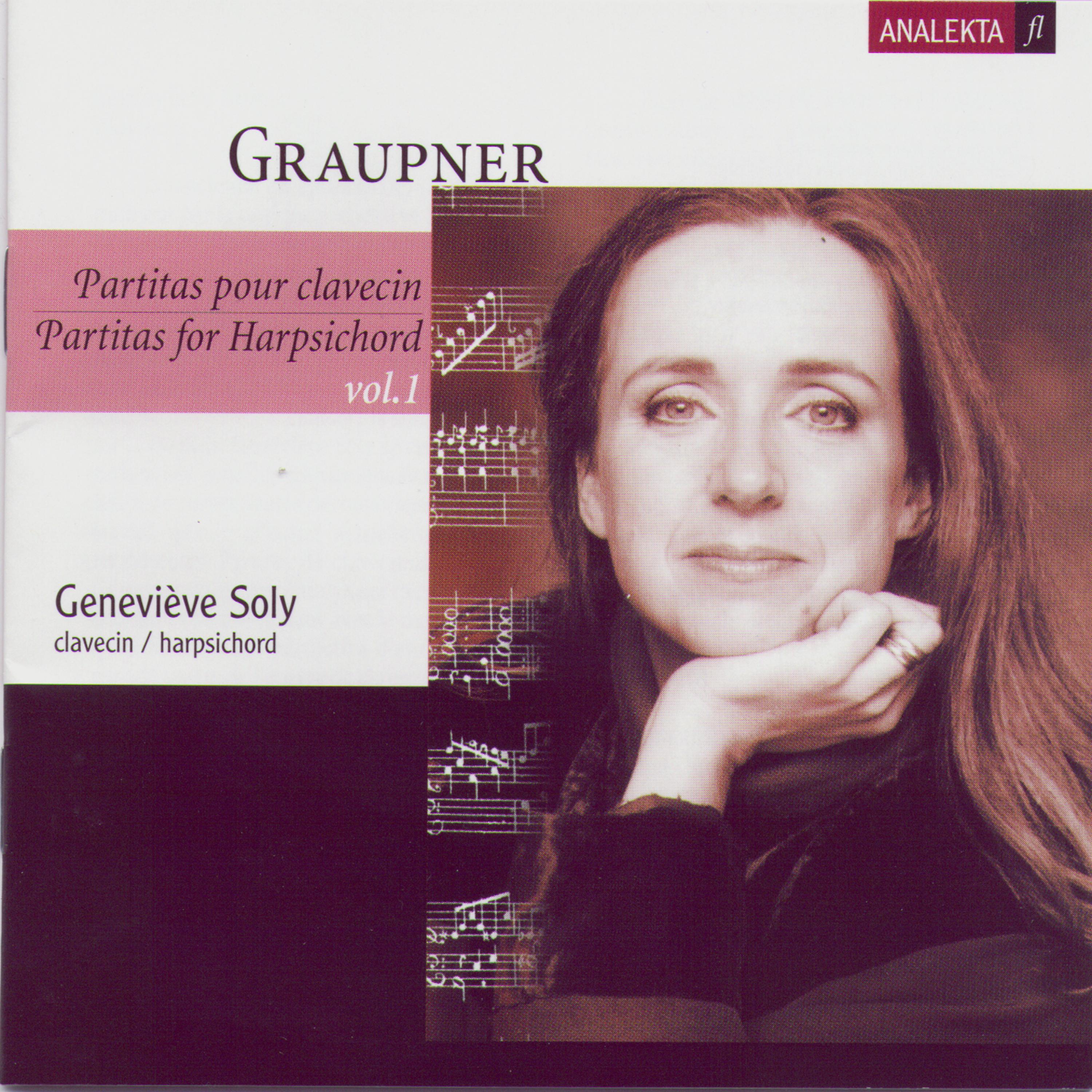 Постер альбома Graupner: Partitas for Harpsichord Vol.1