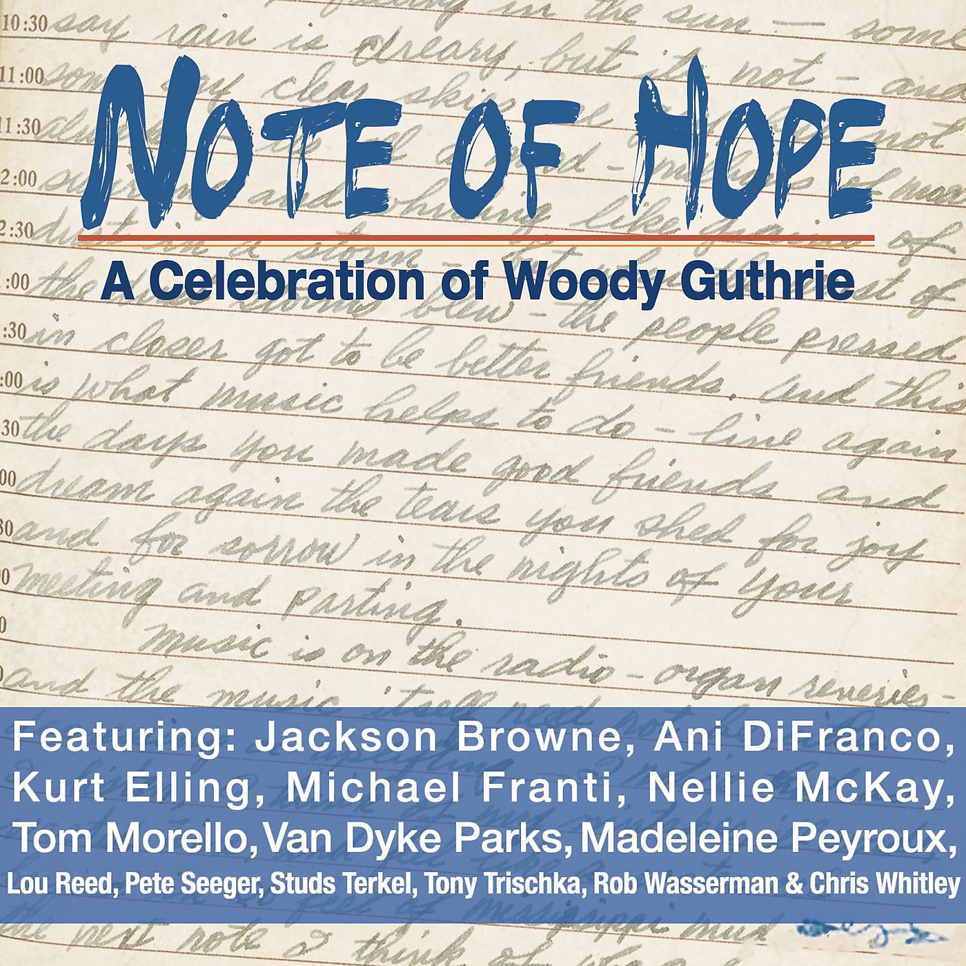 Постер альбома Note Of Hope: A Celebration Of Woodie Guthrie