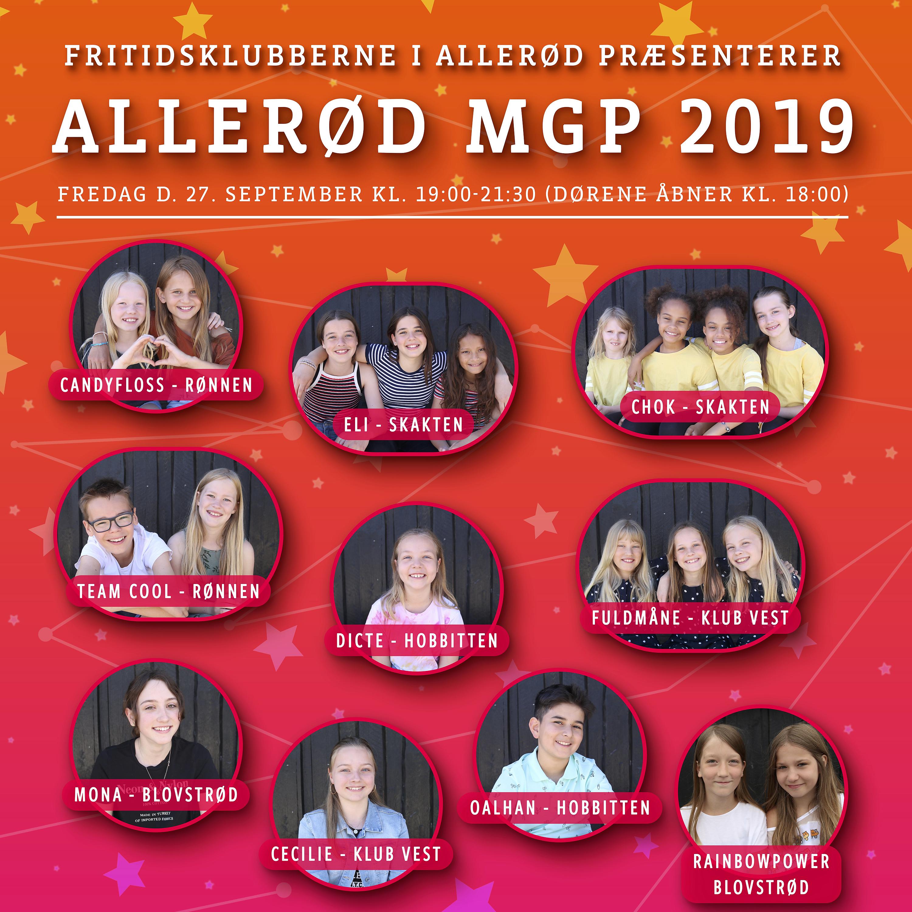 Постер альбома Allerød MGP 2019