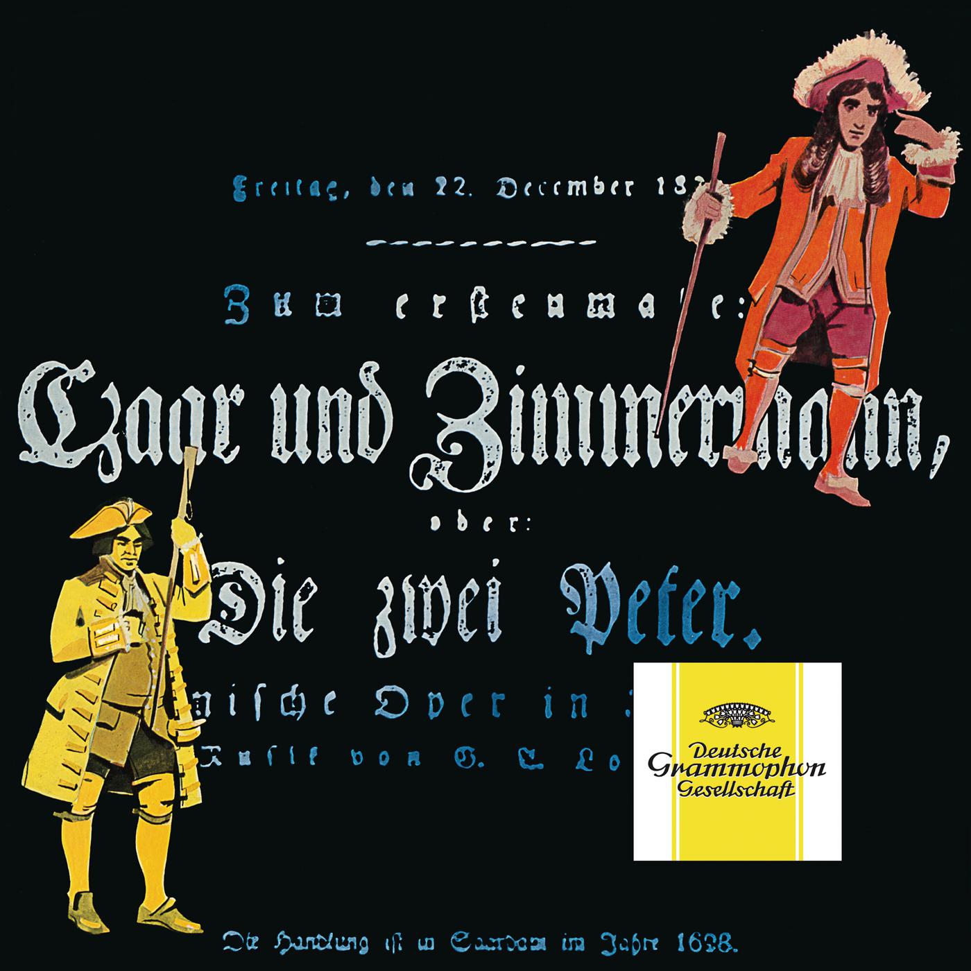 Постер альбома Lortzing: Zar und Zimmermann LoWV 38