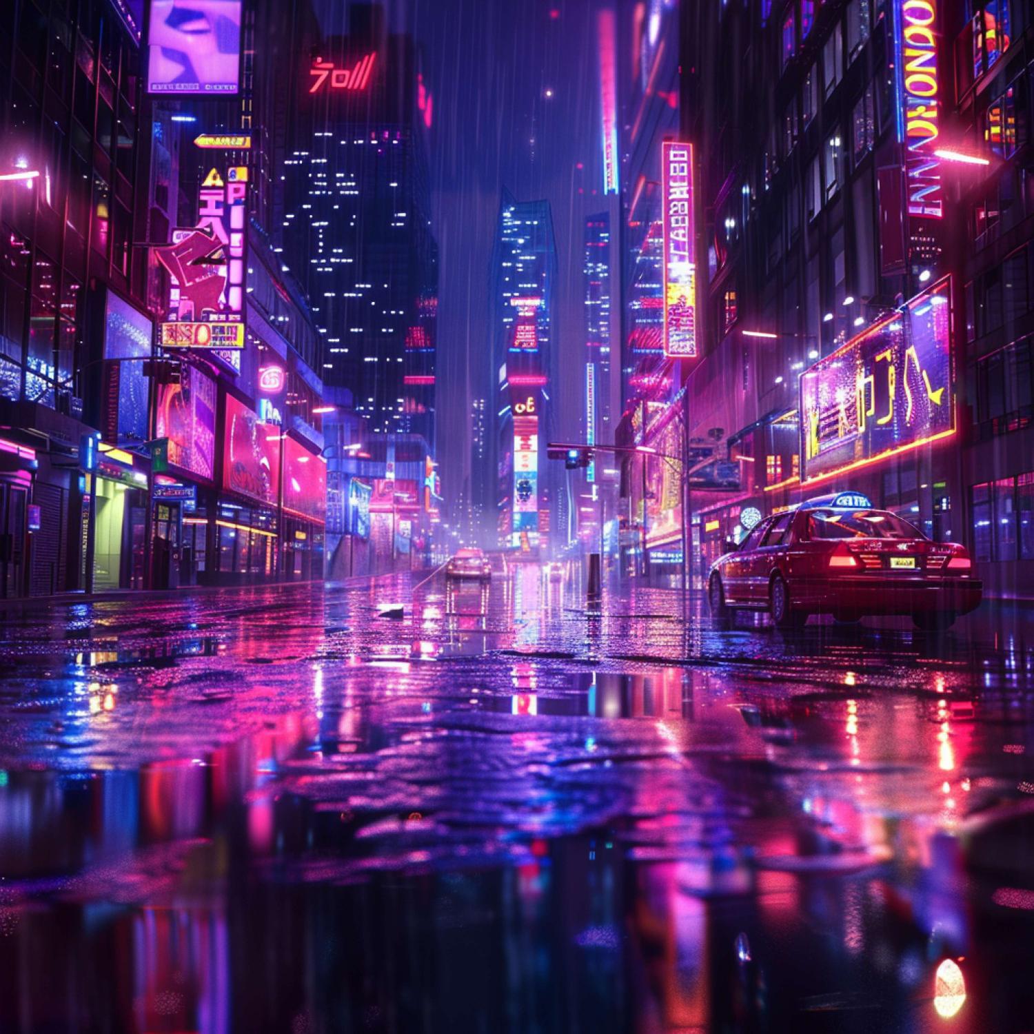 Постер альбома rain in the night