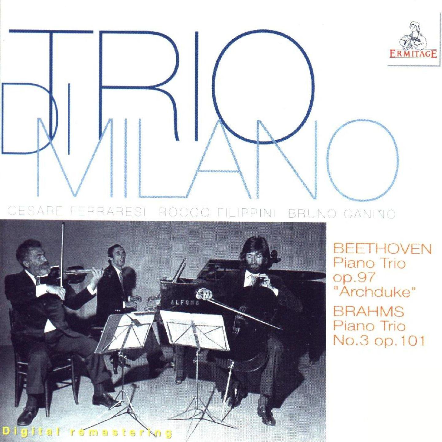 Постер альбома Trio Di Milano: Beethoven ● Brahms