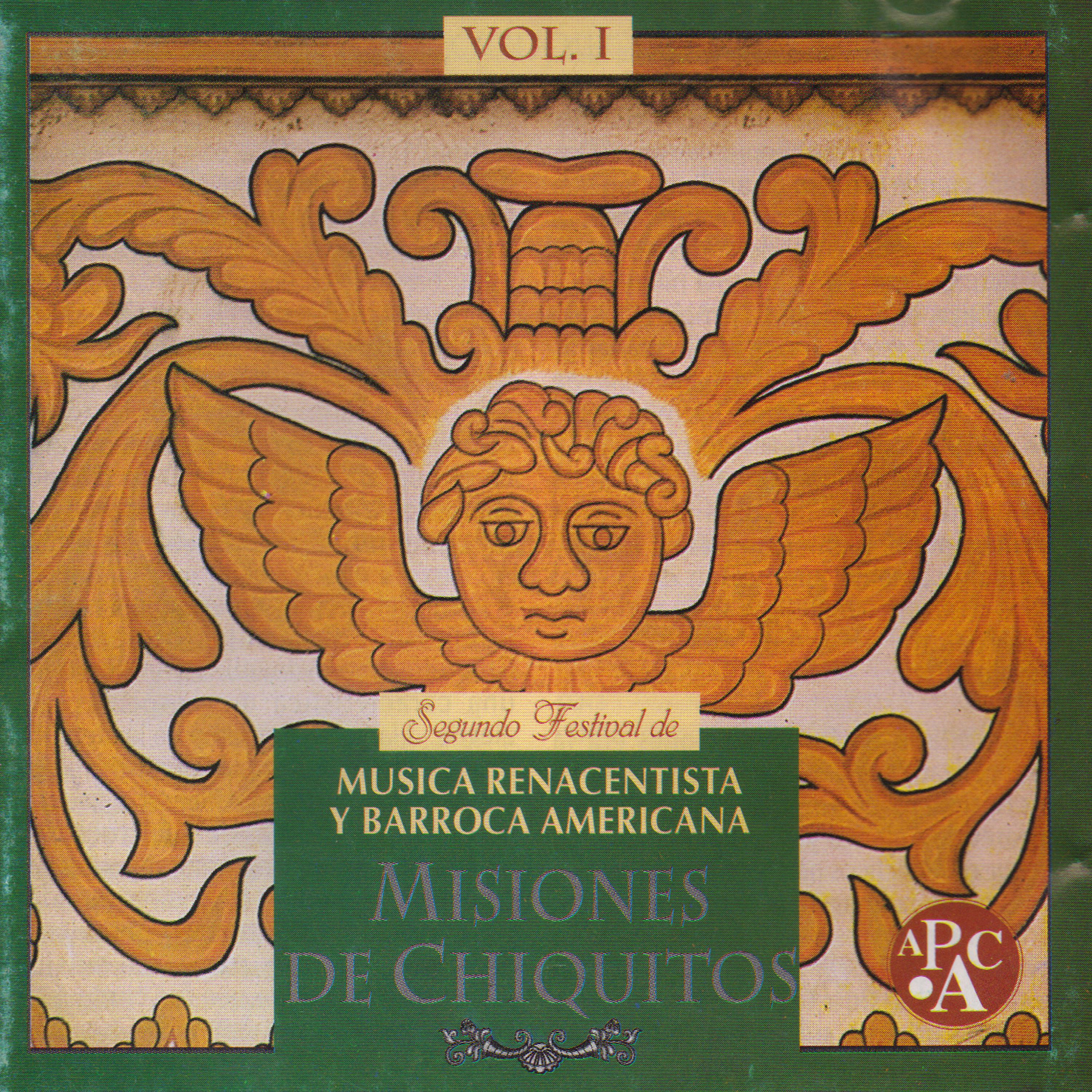 Постер альбома II Festival de Música Barroca "Misiones de Chiquitos" Vol. 1
