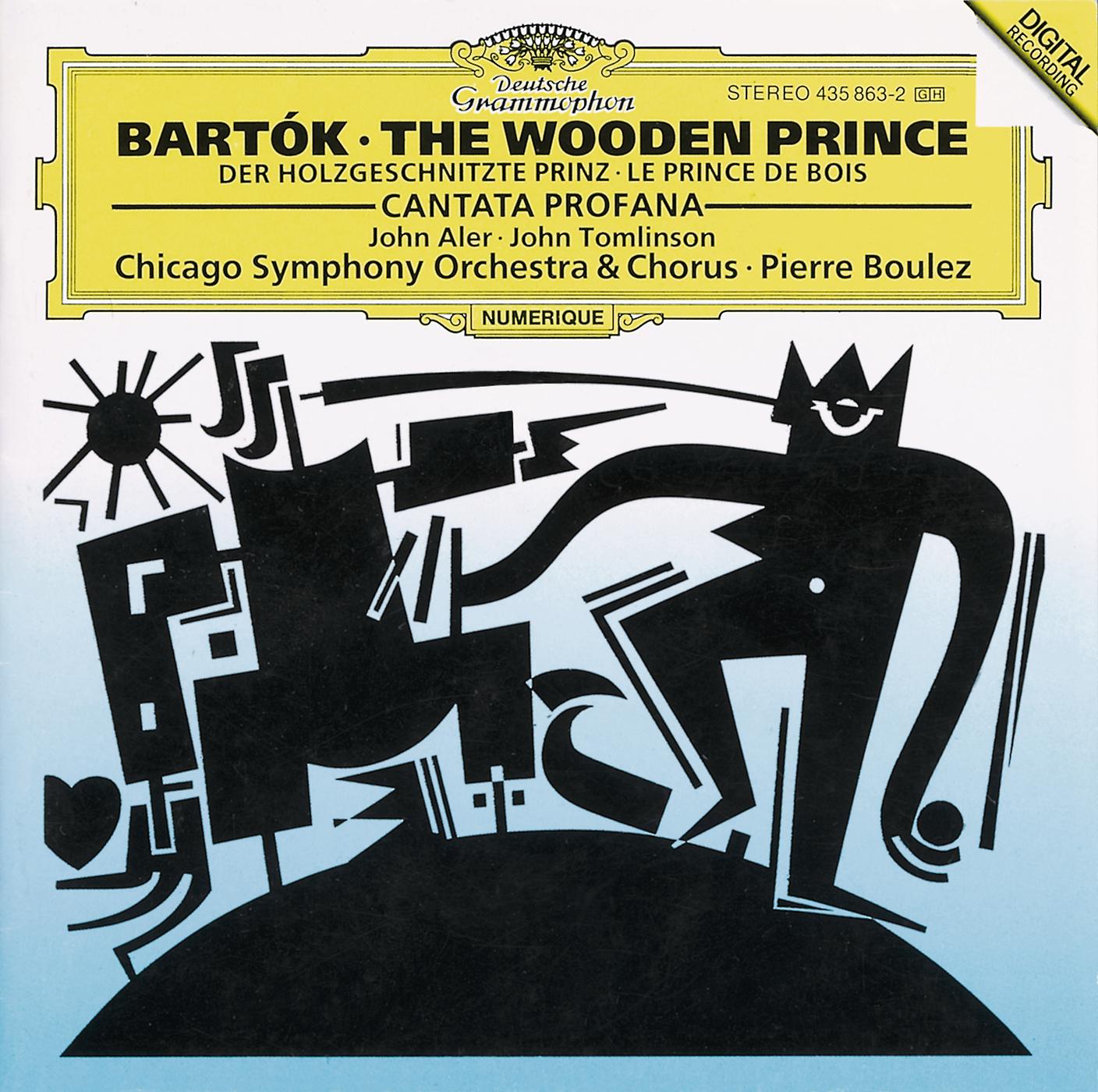 Постер альбома Bartók: The Wooden Prince; Cantata Profana