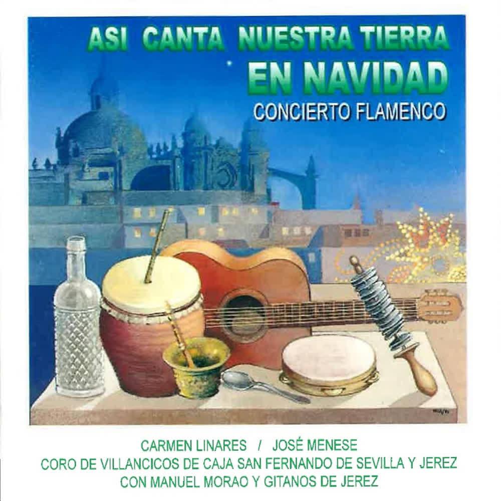 Постер альбома Así Canta Nuestra Tierra en Navidad: Concierto Flamenco