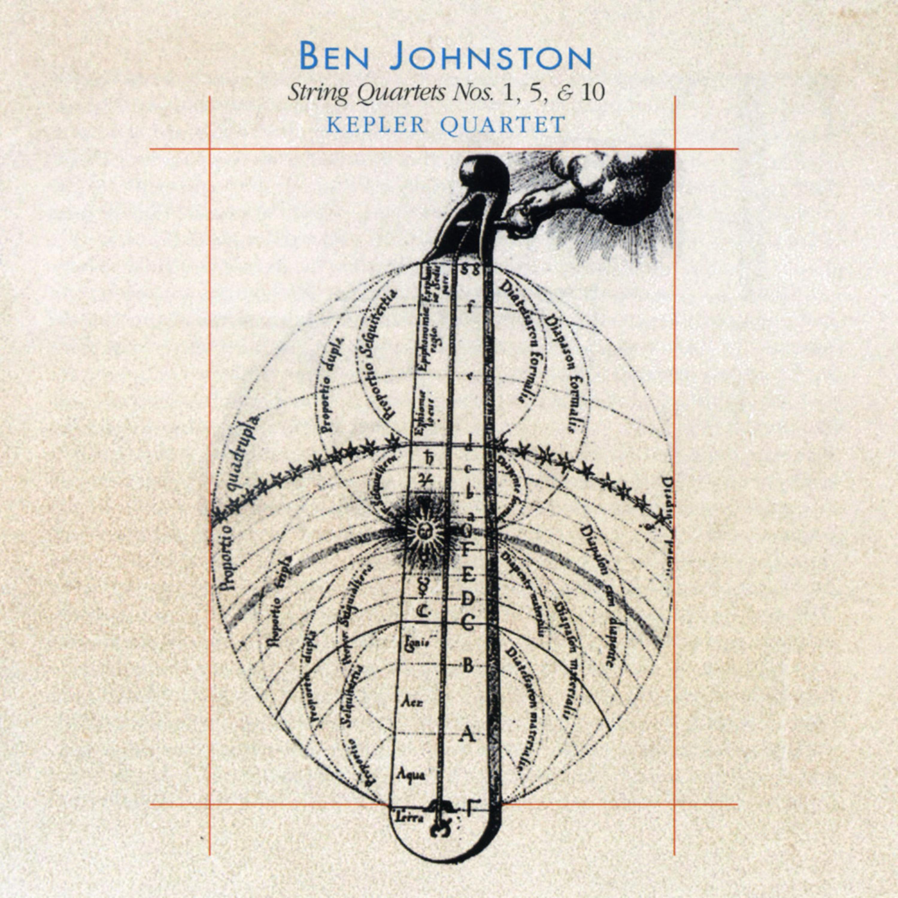 Постер альбома Ben Johnston: String Quartets Nos. 1, 5 & 10