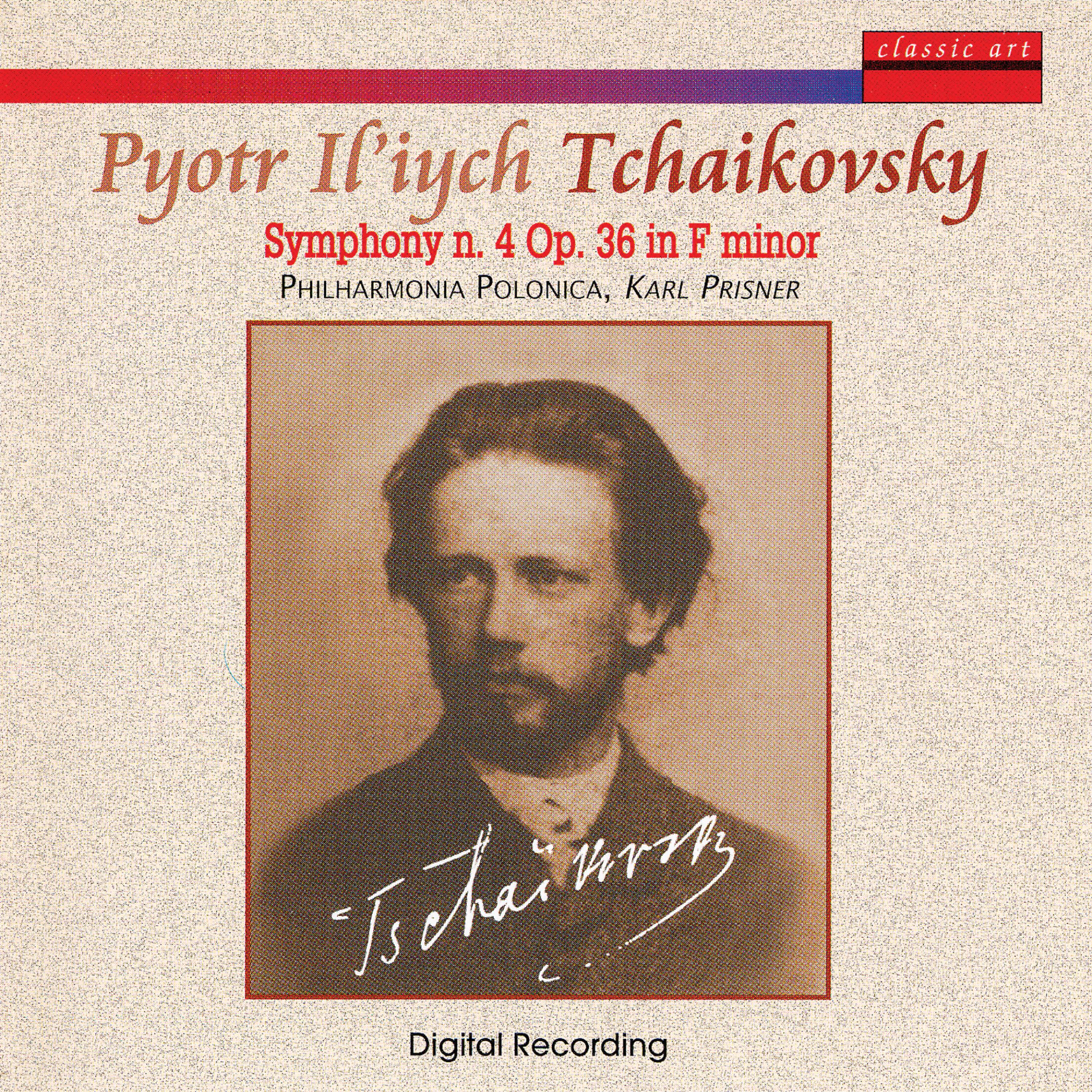 Постер альбома P. I. Tchaikovsky: Symphony N. 4