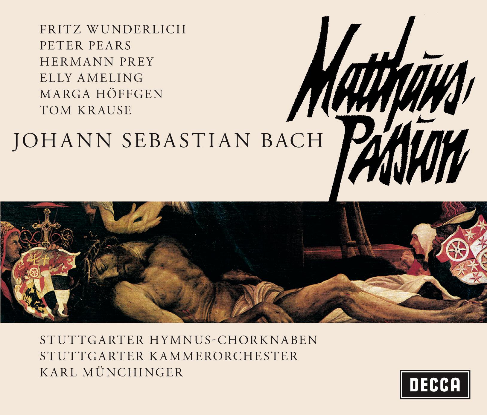 Постер альбома Matthäus-Passion BWV 244