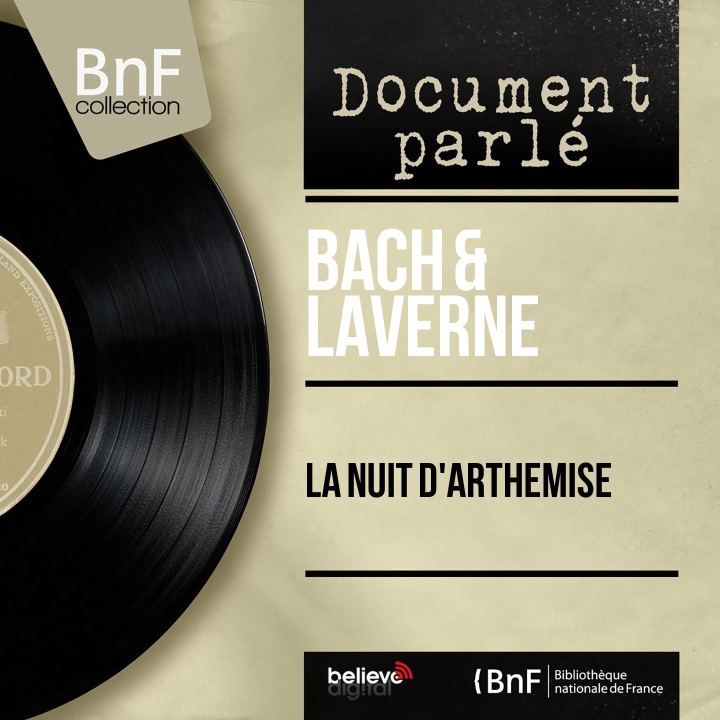 Постер альбома La nuit d'Arthémise (Mono Version)