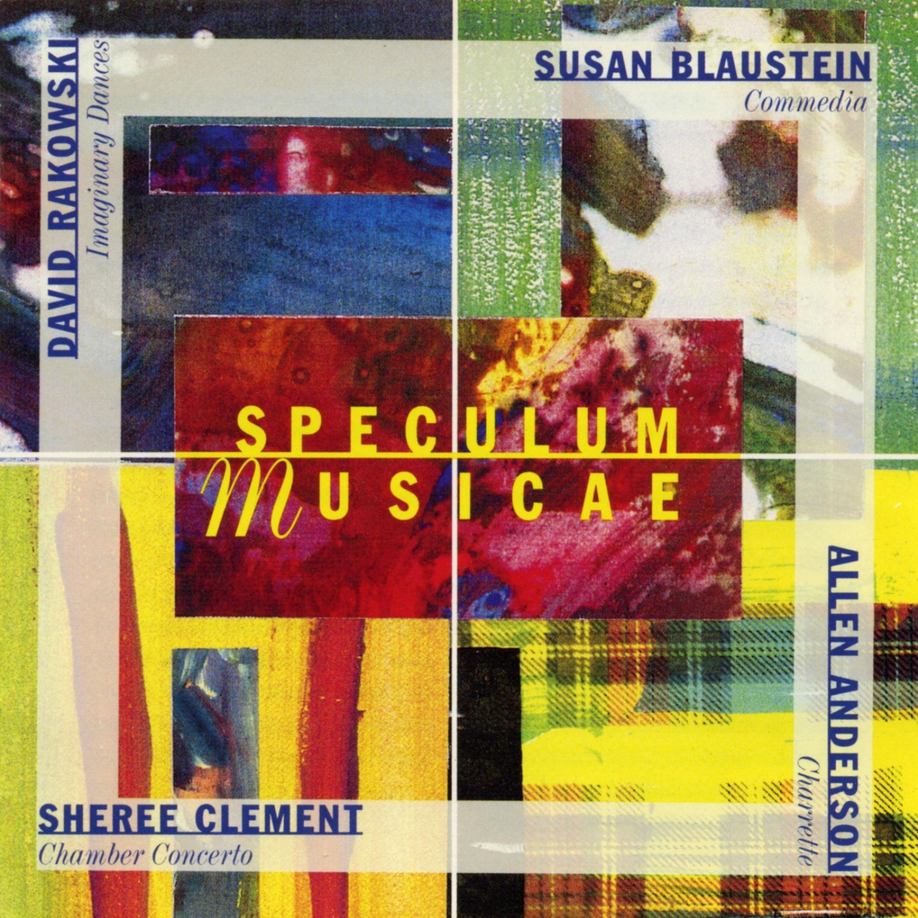 Постер альбома Speculum Musicae plays Blaustein, Rakowski, Anderson & Clement