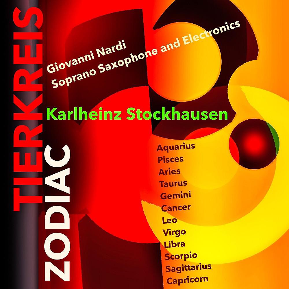 Постер альбома Stockhausen: Tierkreis for Saxophone and Electronics