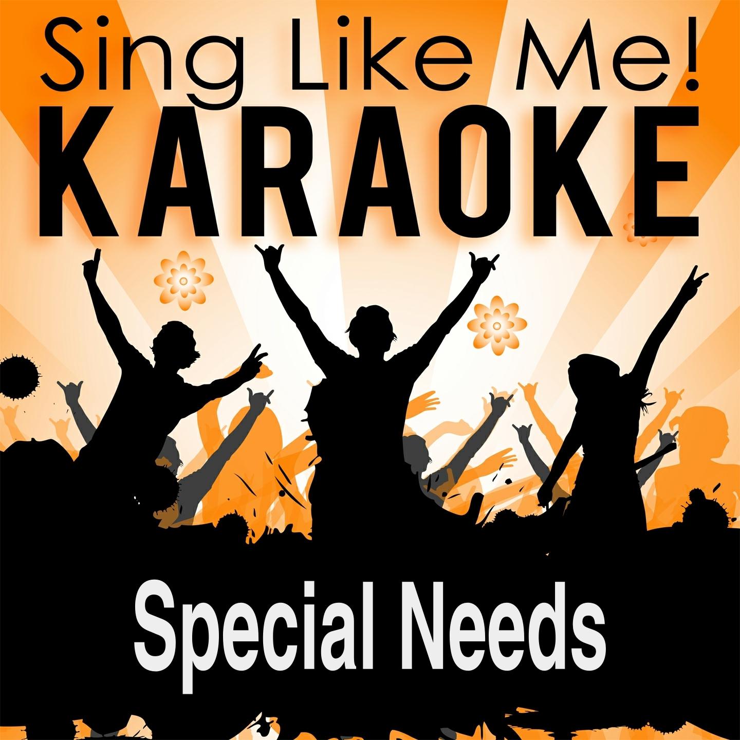 Постер альбома Special Needs (Karaoke Version) (Originally Performed By Placebo)