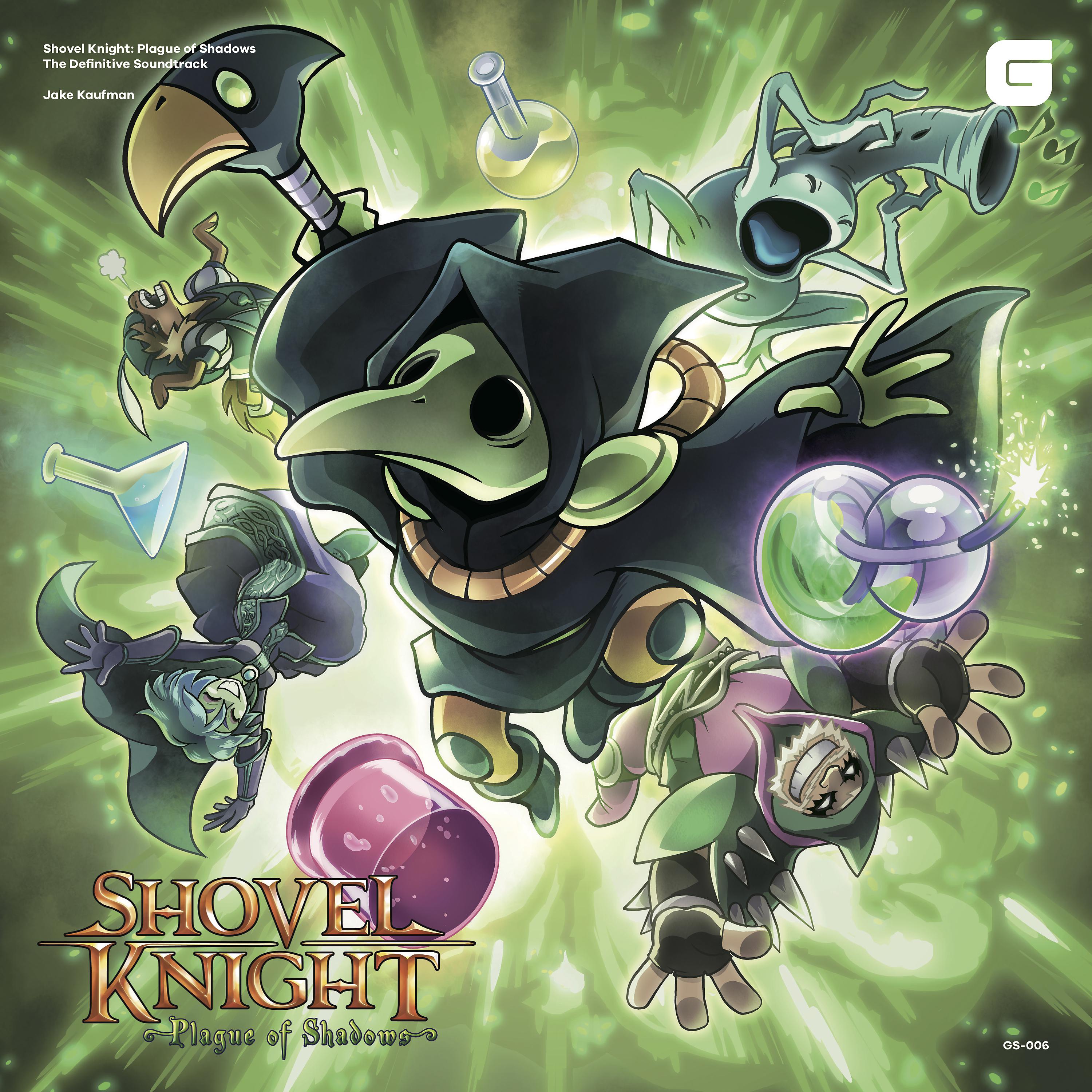 Постер альбома Shovel Knight: Plague of Shadows The Definitive Soundtrack