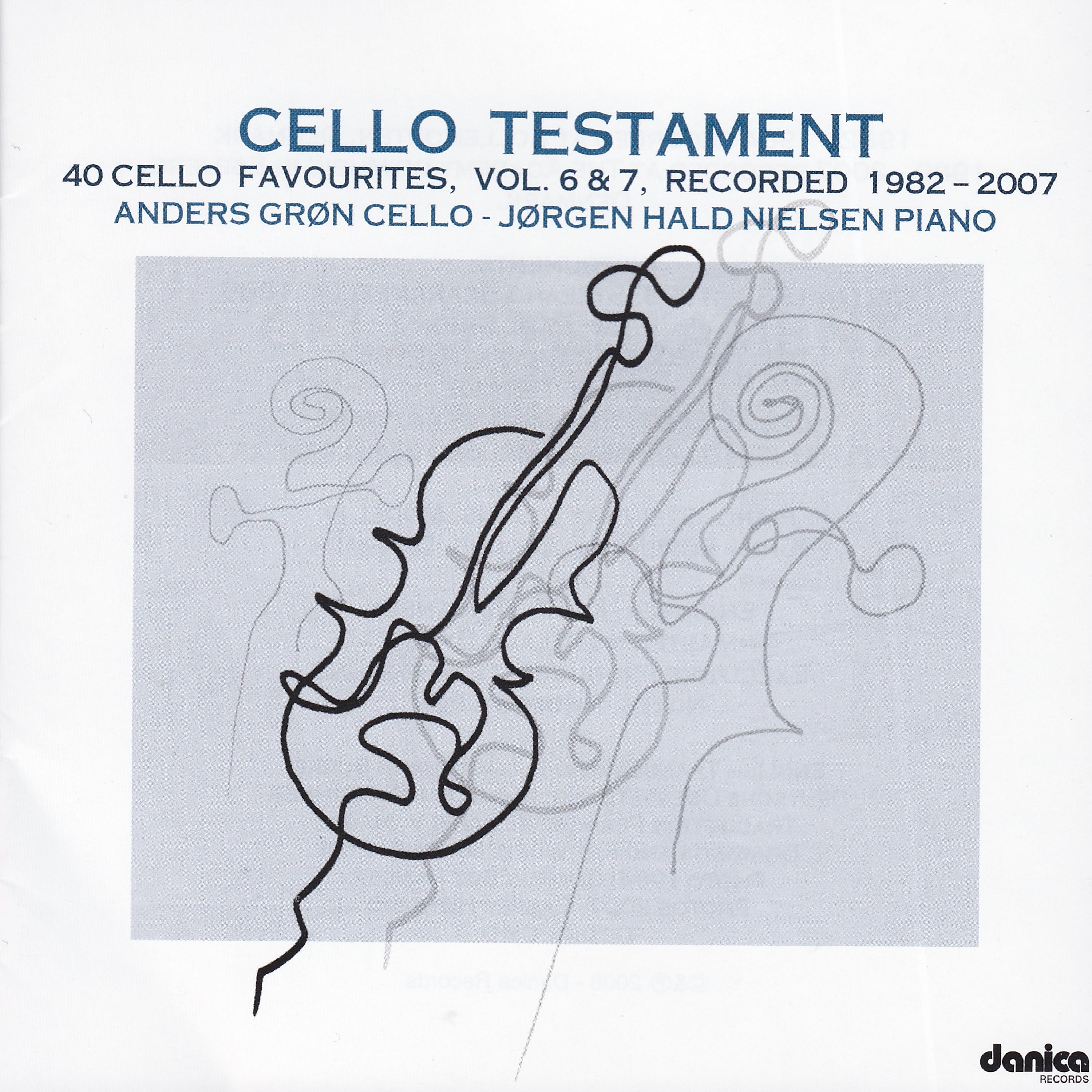 Постер альбома Cello Testement Vol. 1 - Cello Favourites