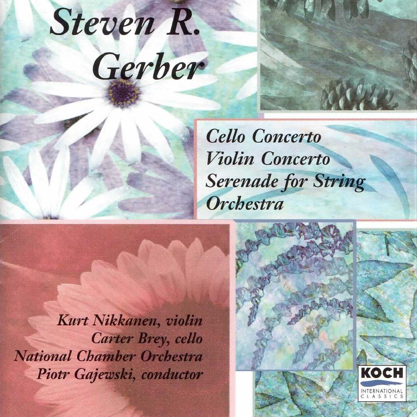 Постер альбома Gerber: Violin Concerto - Cello Concerto & Serenade