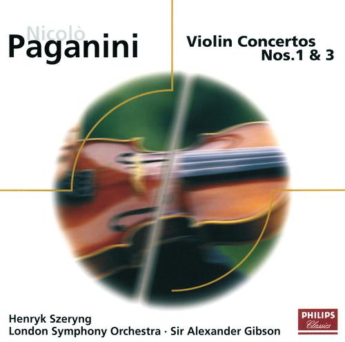 Постер альбома Paganini: Violin Concertos Nos.1 & 3