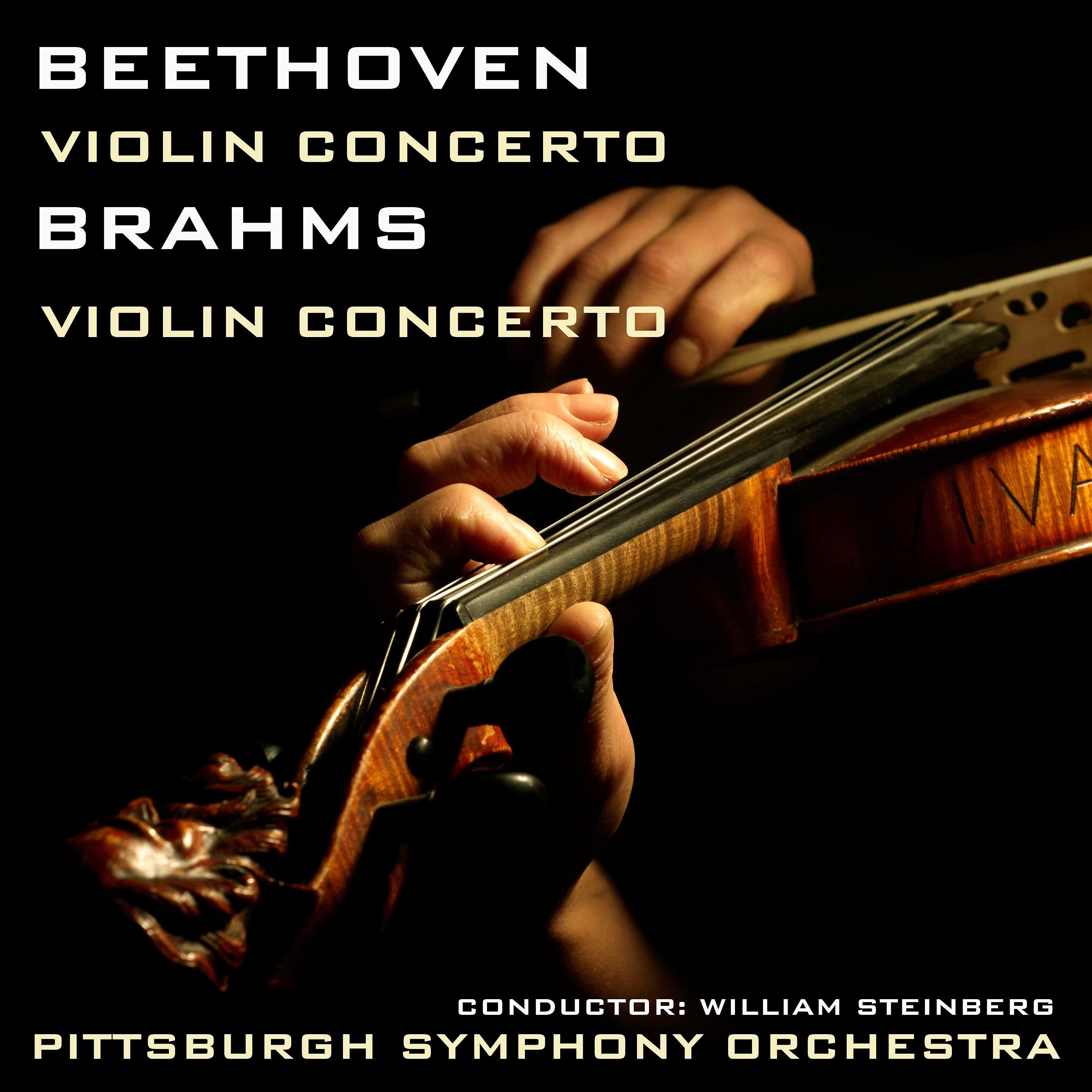 Постер альбома Beethoven Violin Concerto & Brahms Violin Concerto